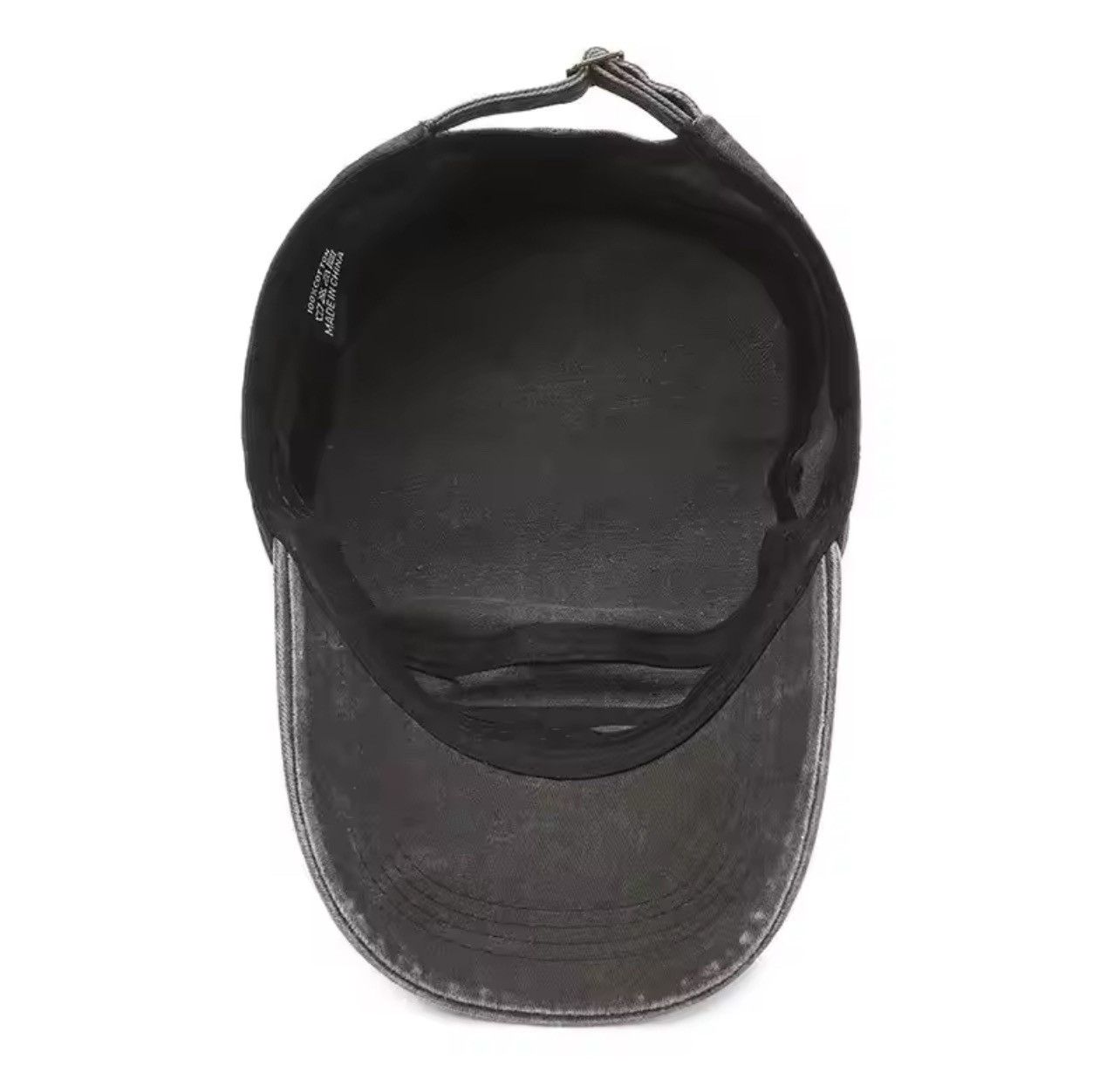 Vintage Black Hat Army Size ONE SIZE - 3 Thumbnail