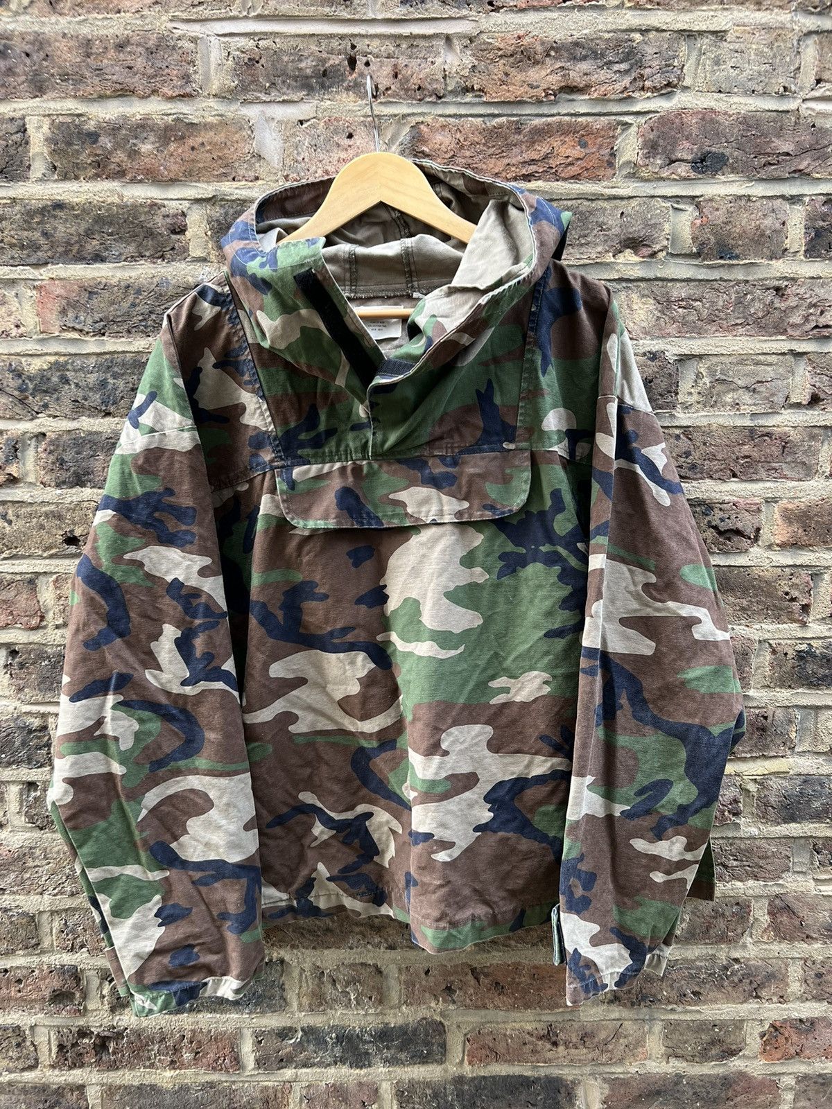 Fear of God FEAR OF GOD COLLECTION 2 PACSUN CAMO PULLOVER ANORAK JACKET Grailed