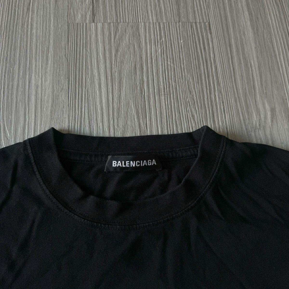 Balenciaga Balanciaga Mode T Shirt Black Size US XS / EU 42 / 0 - 3 Thumbnail