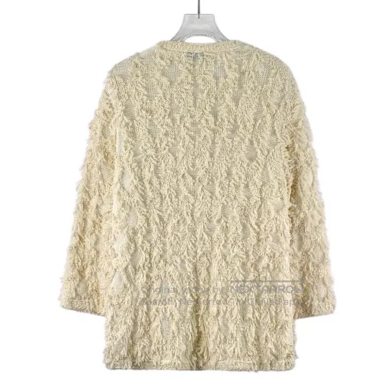 Chanel Chanel Beige tassel cotton round-neck single-breasted long Size XS / US 0-2 / IT 36-38 - 2 Thumbnail