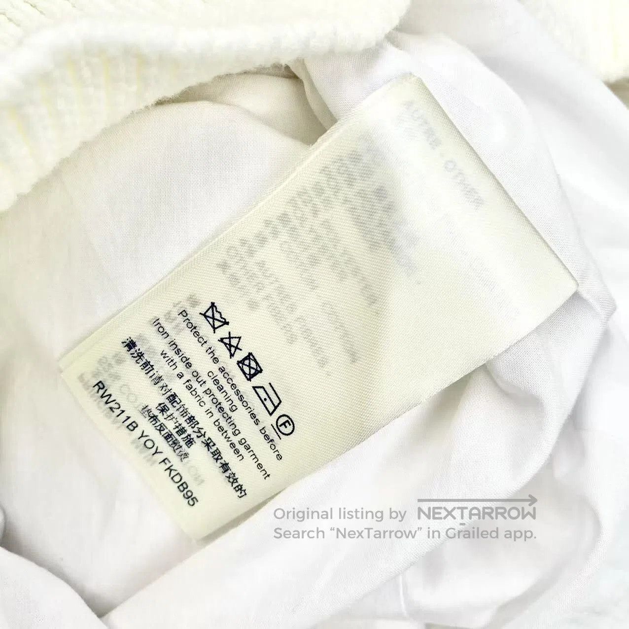 Louis Vuitton Louis Vuitton Rework spliced white coat trench coat| Size XS / US 0-2 / IT 36-38 - 4 Thumbnail