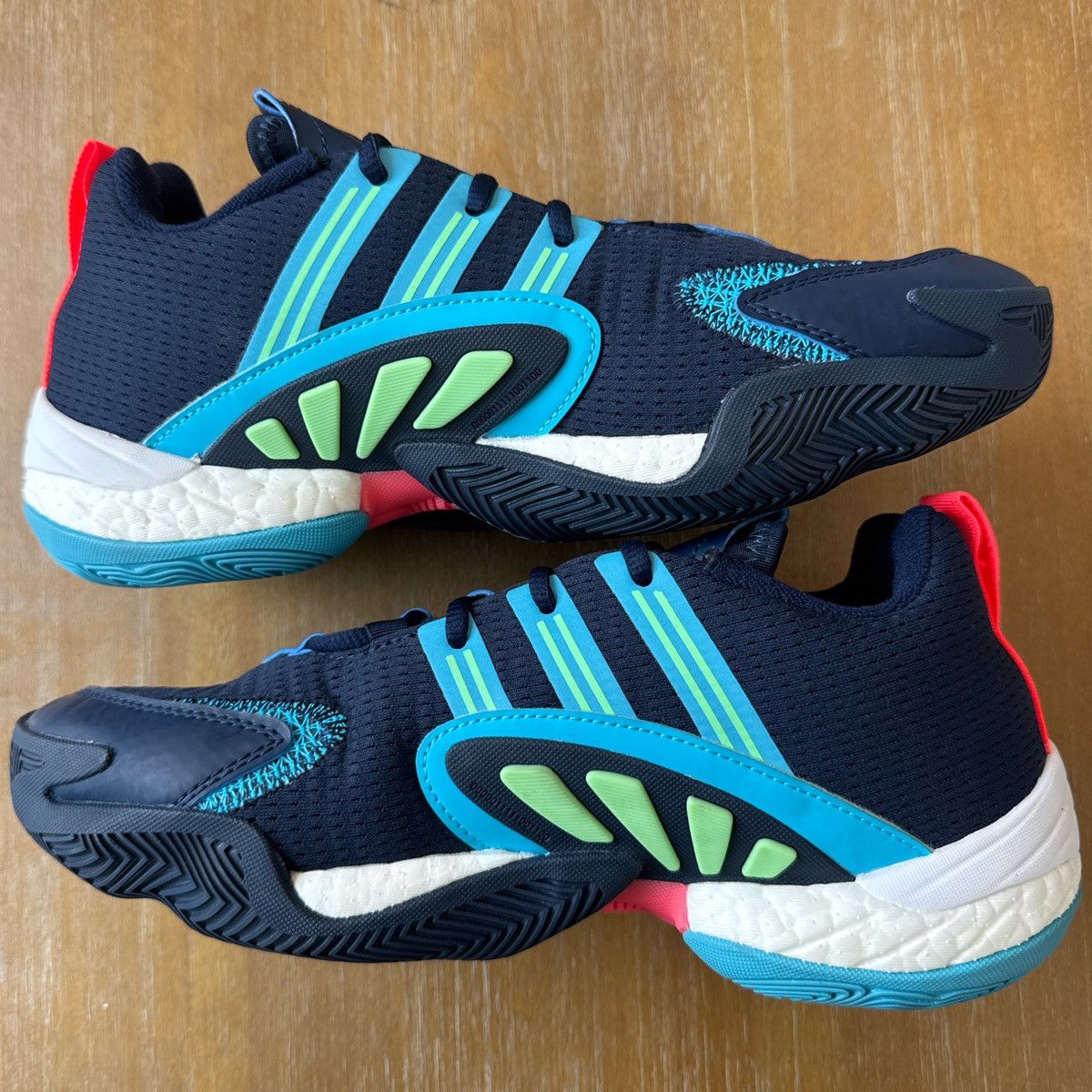 Adidas Crazy BYW 2.0 ‘Collegiate Navy Signal Cyan’ Size US 8 / EU 41 - 4 Thumbnail