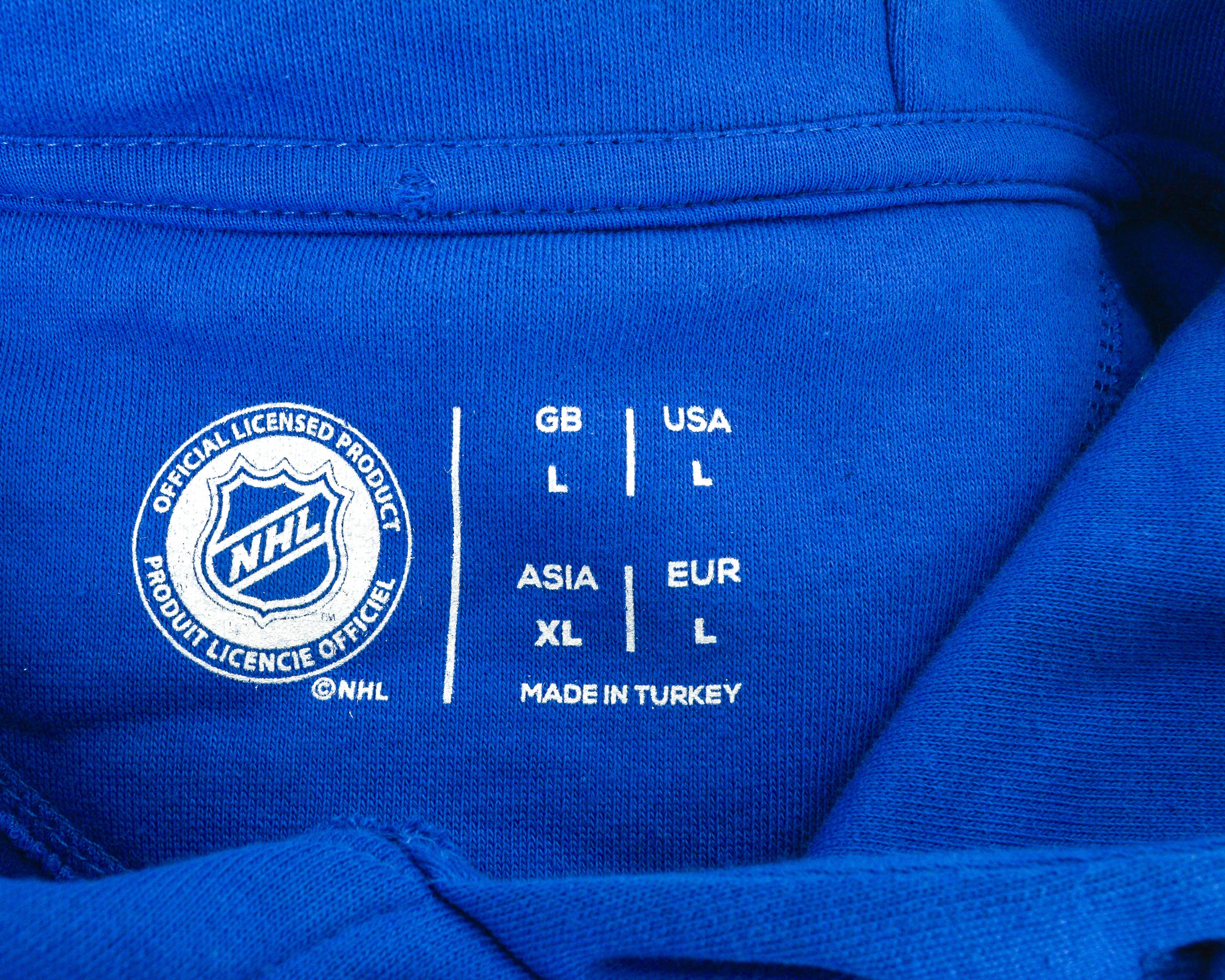 NHL New York Islanders Mens L Ice Hockey Hoodie Jumper Blue Size US L / EU 52-54 / 3 - 5 Thumbnail