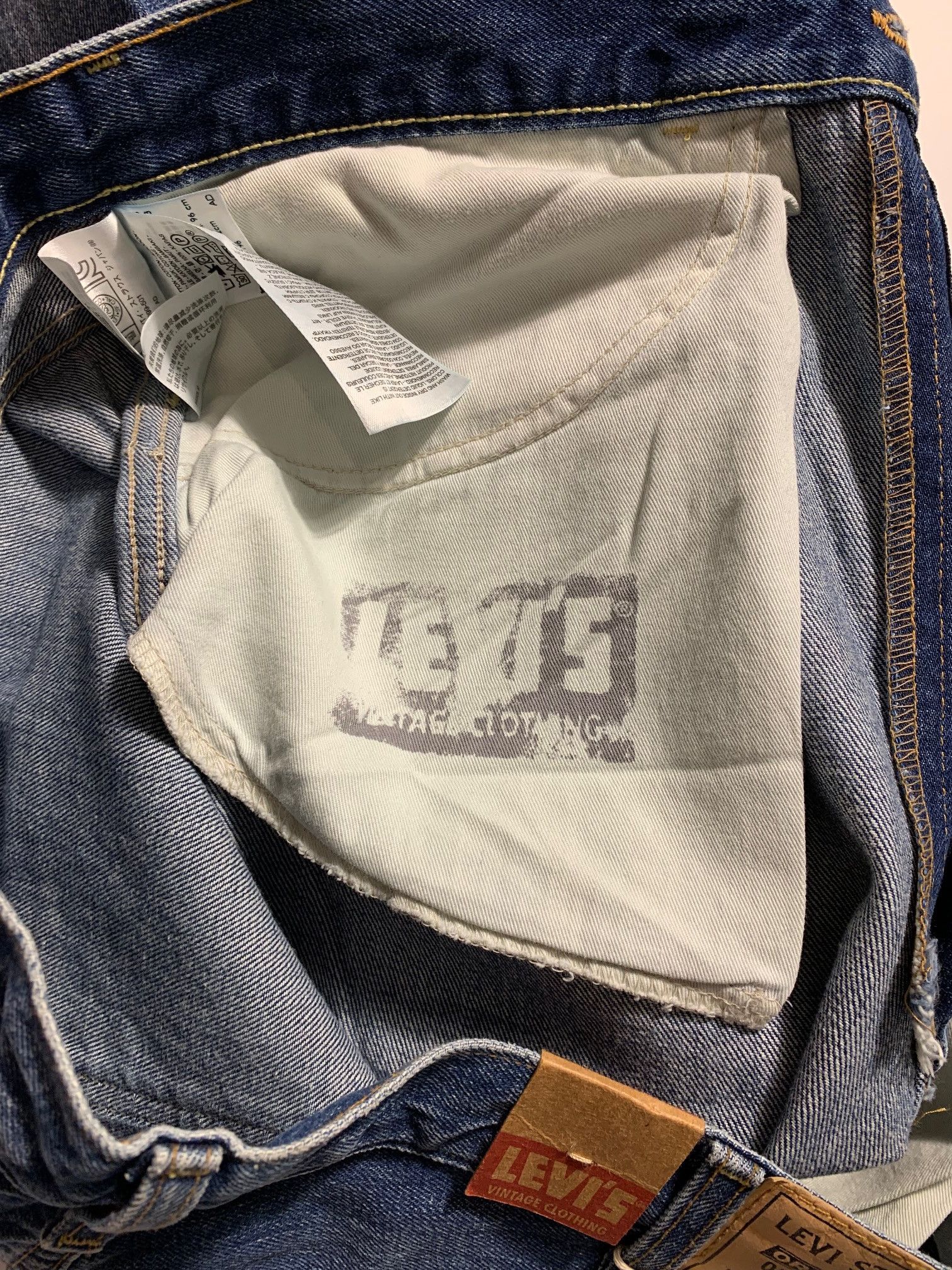 Levi's Vintage Clothing LVC SS18 606 Slim "Forever Blue" Orange Tab Jeans Big E Size US 38 / EU 54 - 5 Thumbnail