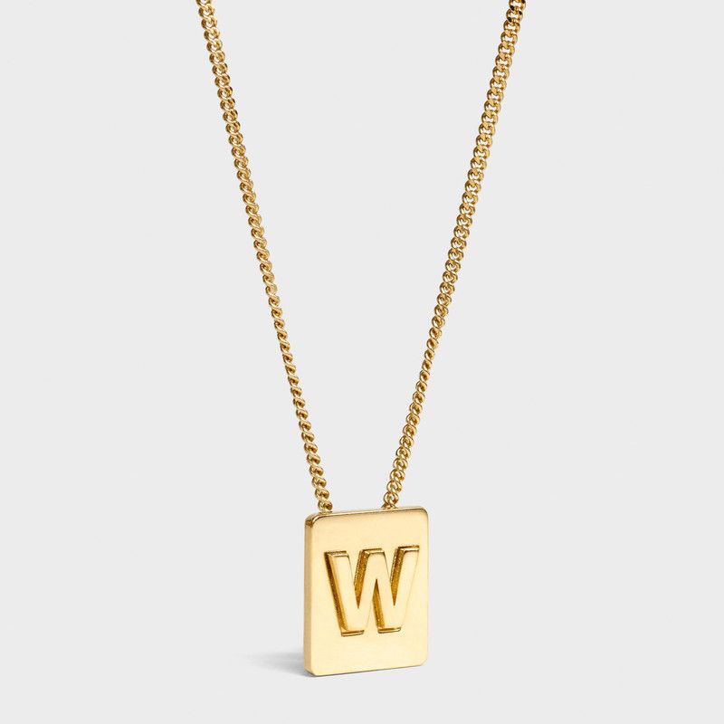 Celine o1w1db10526 46N0W6 Size : OS / Necklace in Gold Size ONE SIZE - 1 Thumbnail