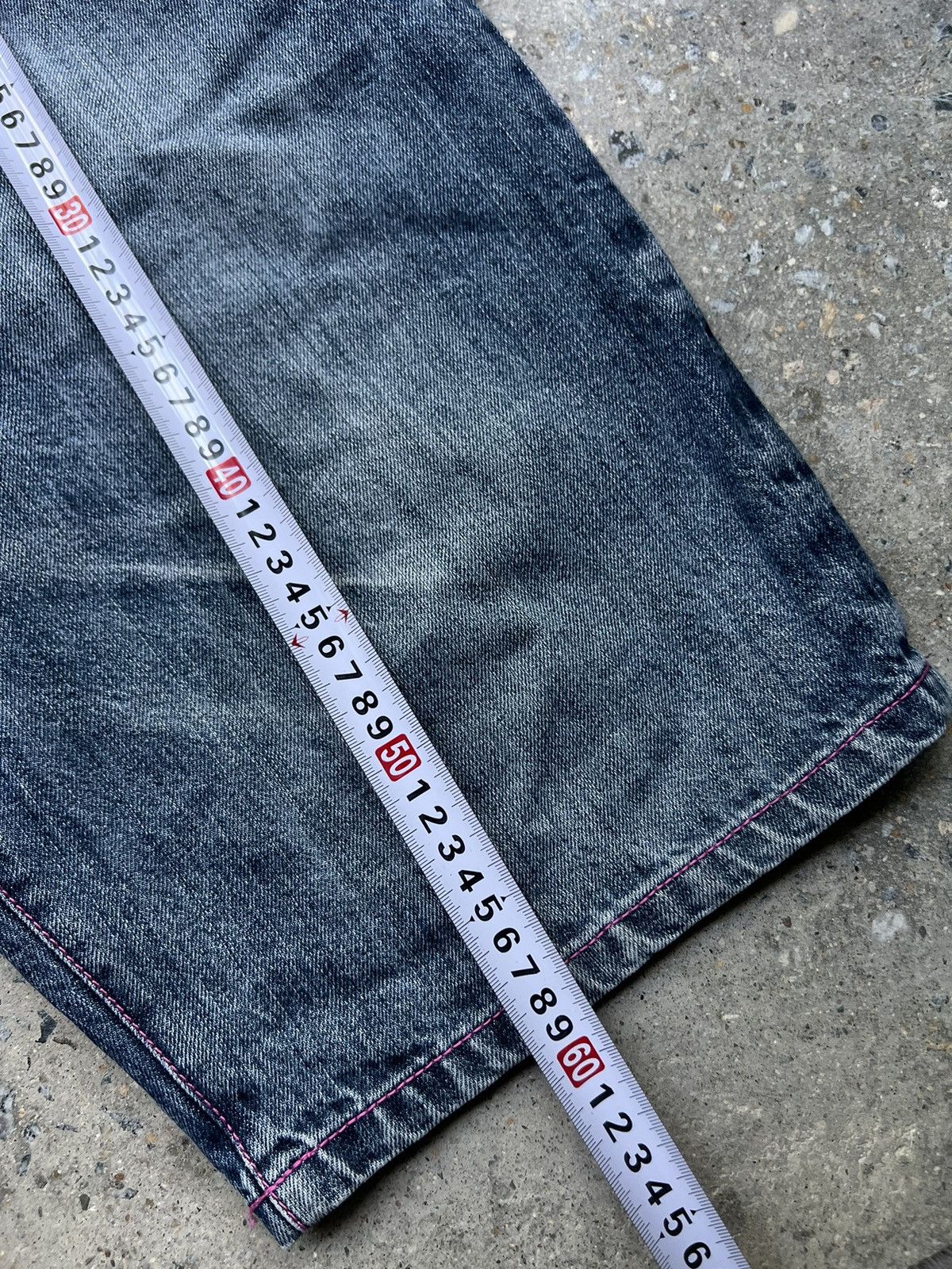 Stussy 00’s STUSSY SPELLOUT RARE BAGGY JEANS DENIM SHORTS Size US 36 / EU 52 - 11 Thumbnail