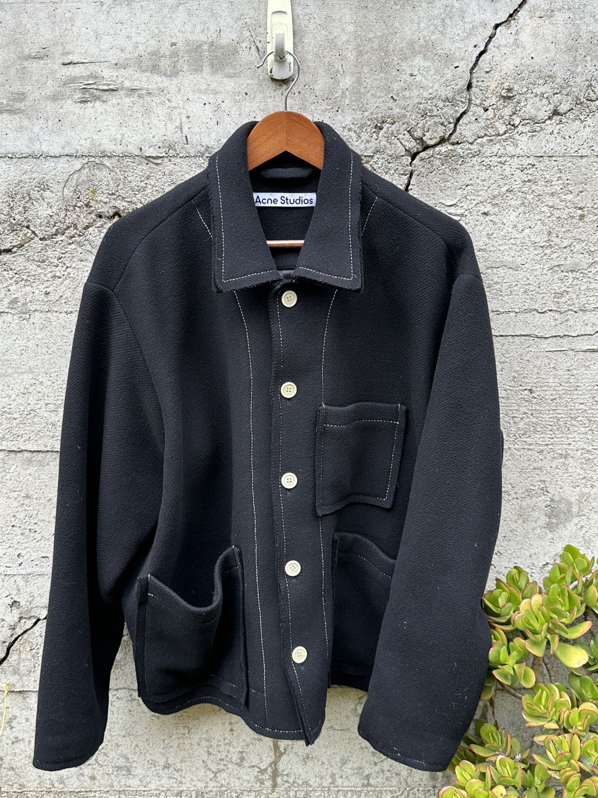 Acne Studios RARE GRAIL Acne Studios contrast stitch jacket Size US XL / EU 56 / 4 - 2 Thumbnail