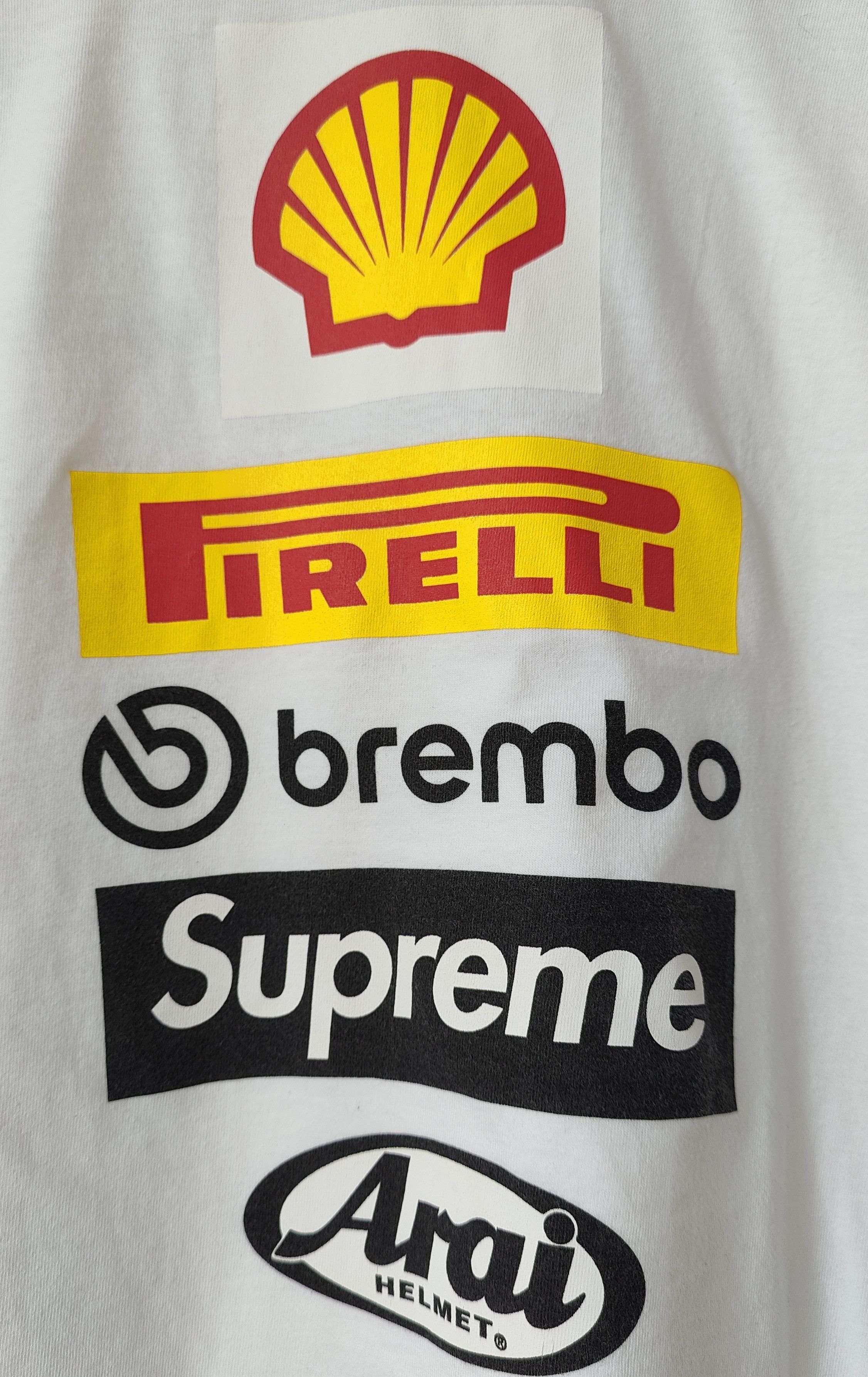 Supreme Supreme x Ducati SS24 White Logo Tshirt Size US L / EU 52-54 / 3 - 7 Thumbnail