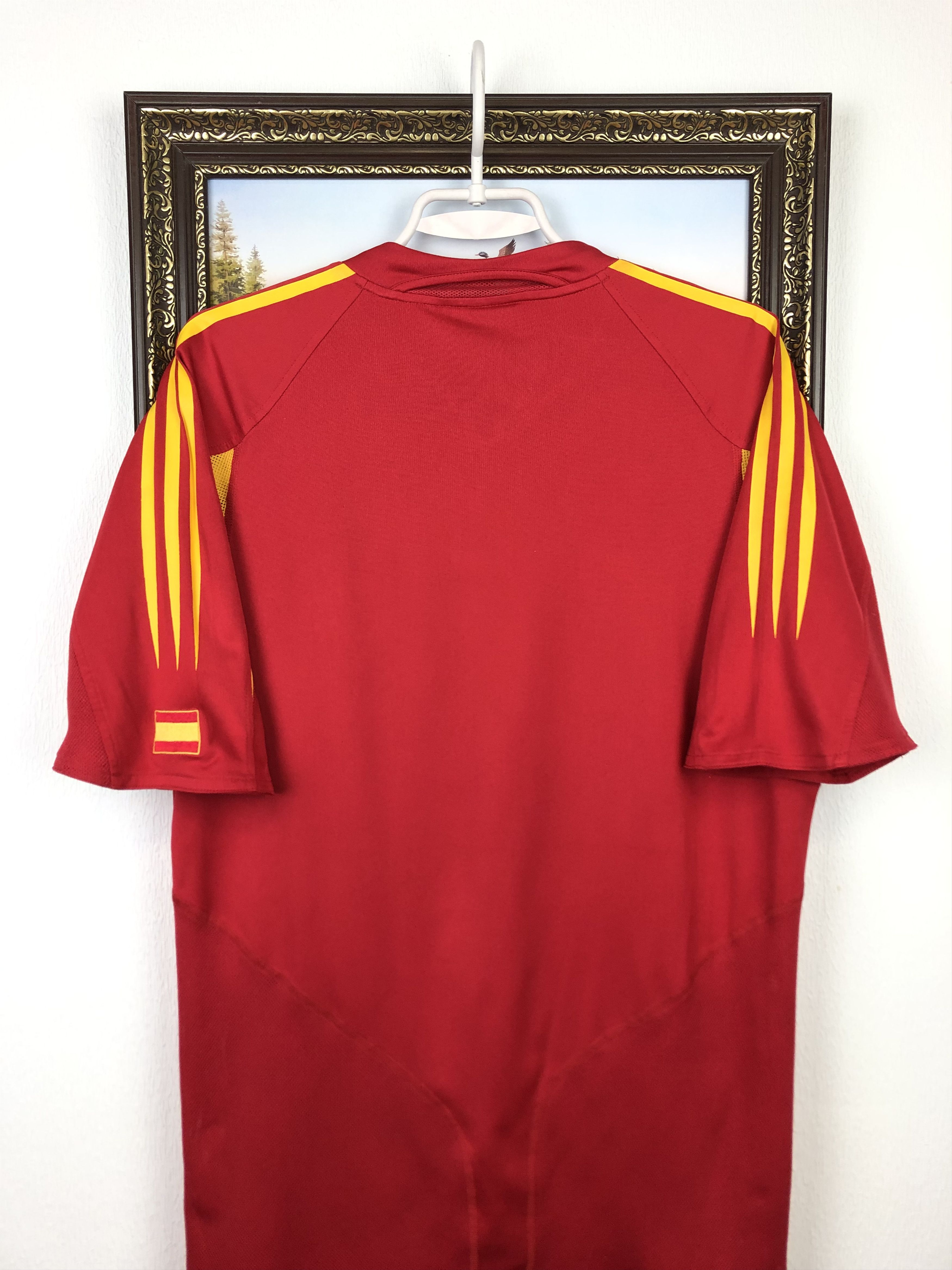 Adidas Spain football shirt 2003 Soccer Adidas Jersey Camiseta Size US S / EU 44-46 / 1 - 10 Thumbnail