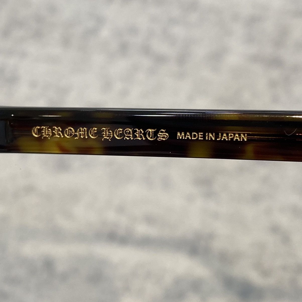 Chrome Hearts CHROME HEARTS SMOKE SHOW Pale Ale-Dark Tortoise Size ONE SIZE - 6 Thumbnail