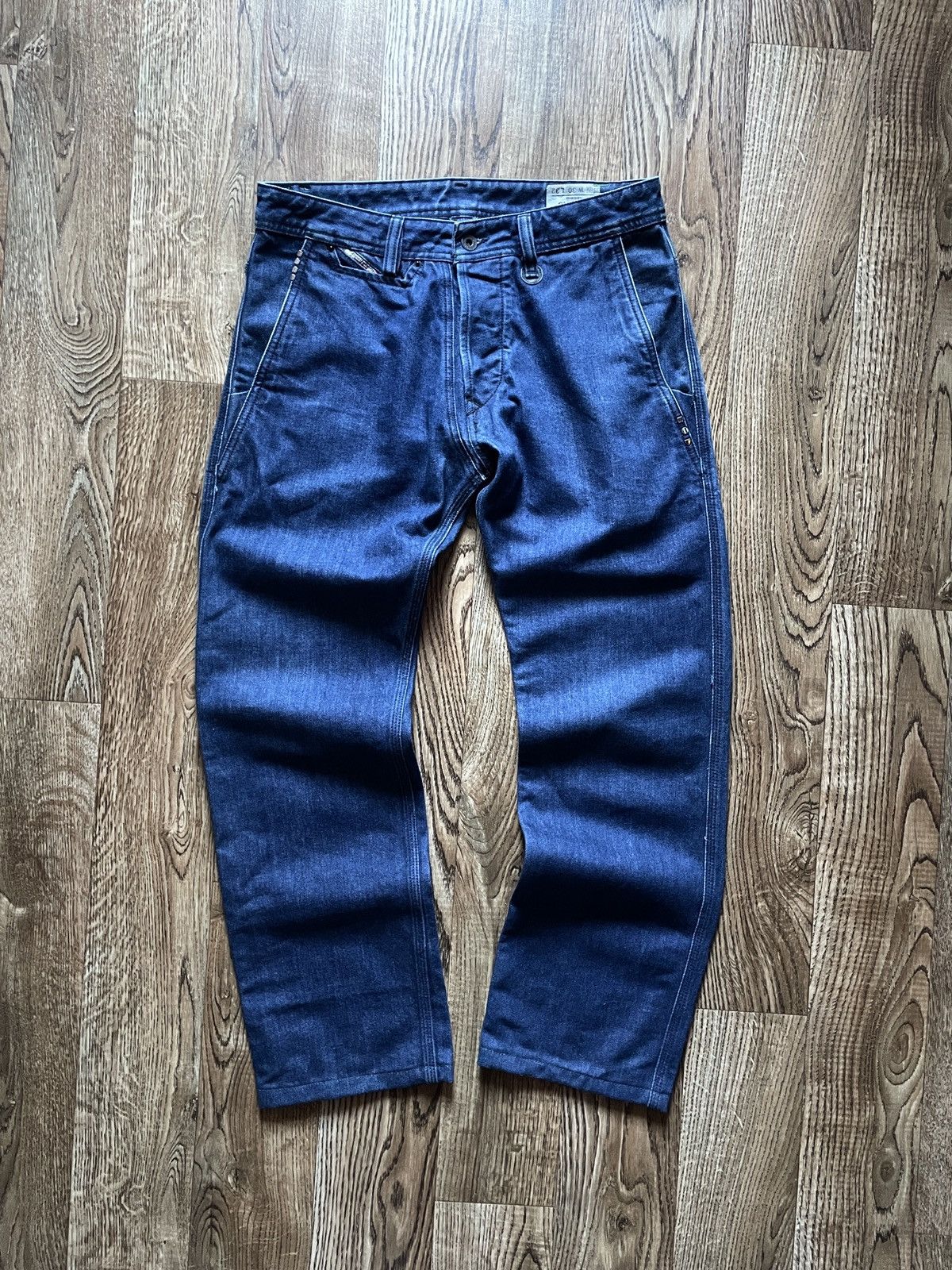 Diesel Vintage Diesel Jeans Flared Baggy Denim 90S Y2K Rare Size US 30 / EU 46 - 2 Thumbnail