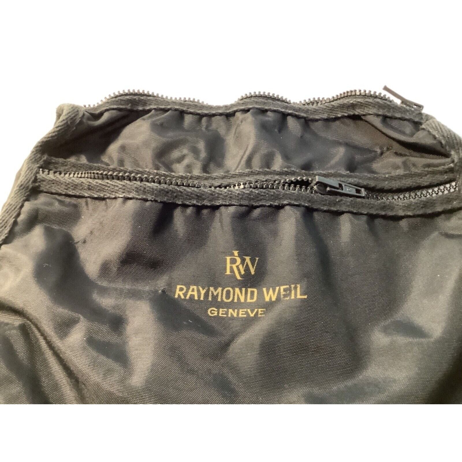RAYMOND WEIL Raymond Weil Geneve Toiletries Black W/ Zip Closure Size ONE SIZE - 2 Thumbnail