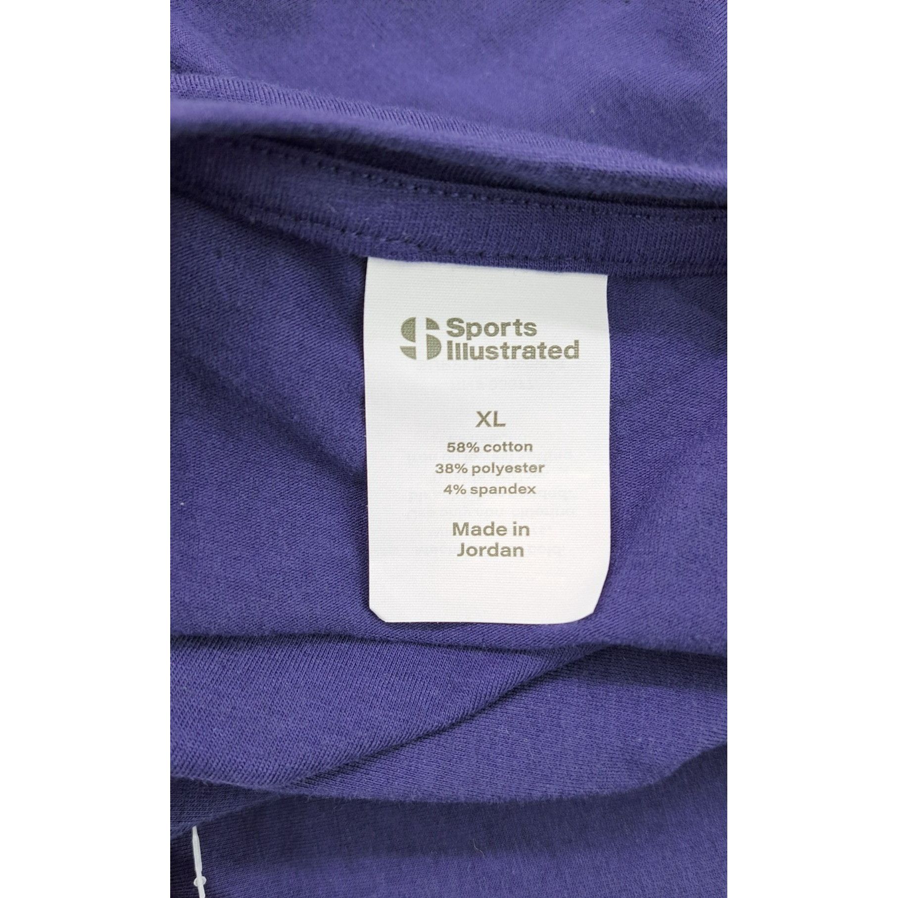 Other Sports Illustrated Basics SI Muscle T-Shirt Mens XL Purple Size US XL / EU 56 / 4 - 4 Thumbnail