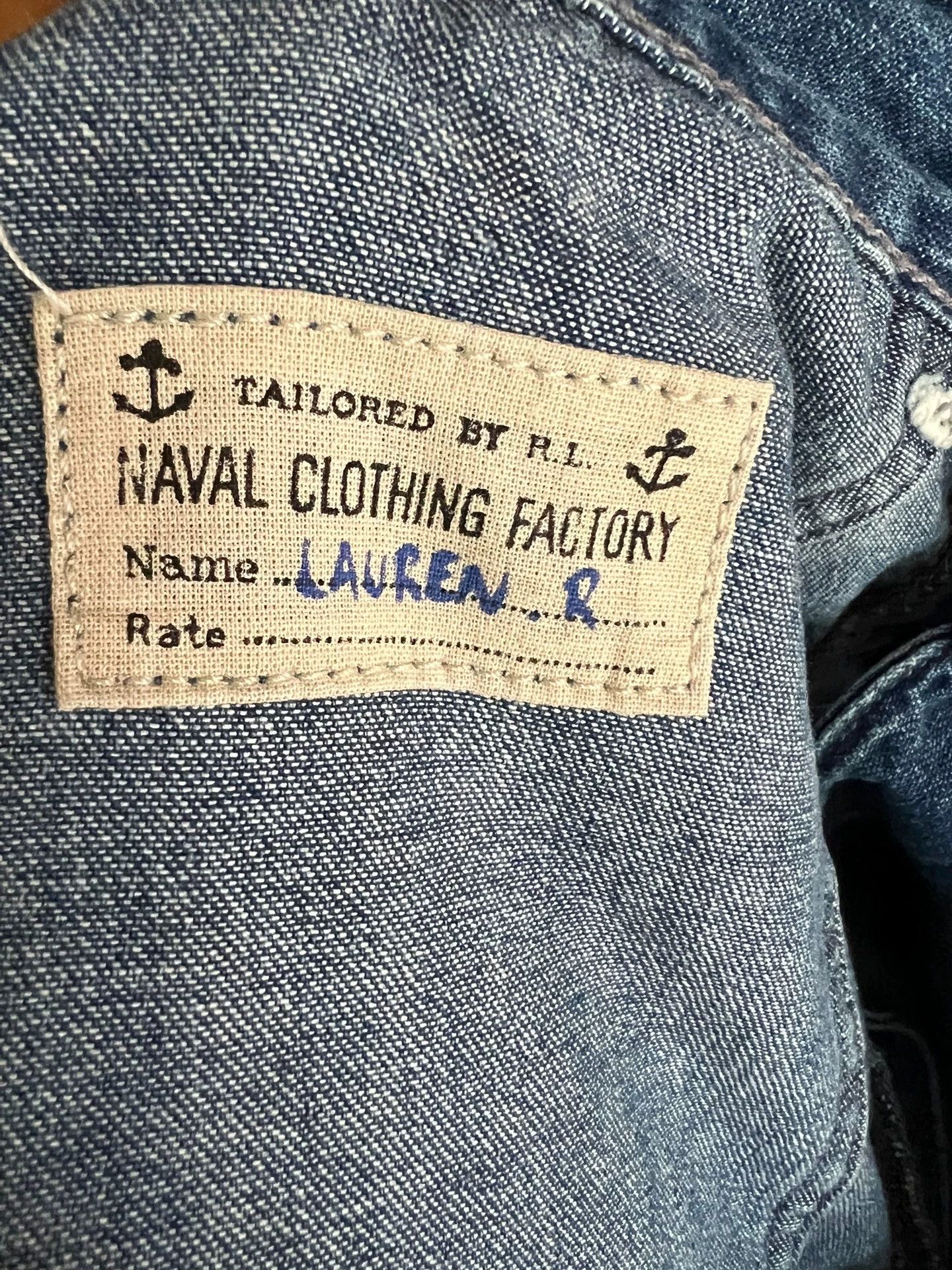 Polo Ralph Lauren RRL Vintage Distressed Patched Baggy Jeans 32W32L Size US 32 / EU 48 - 9 Thumbnail