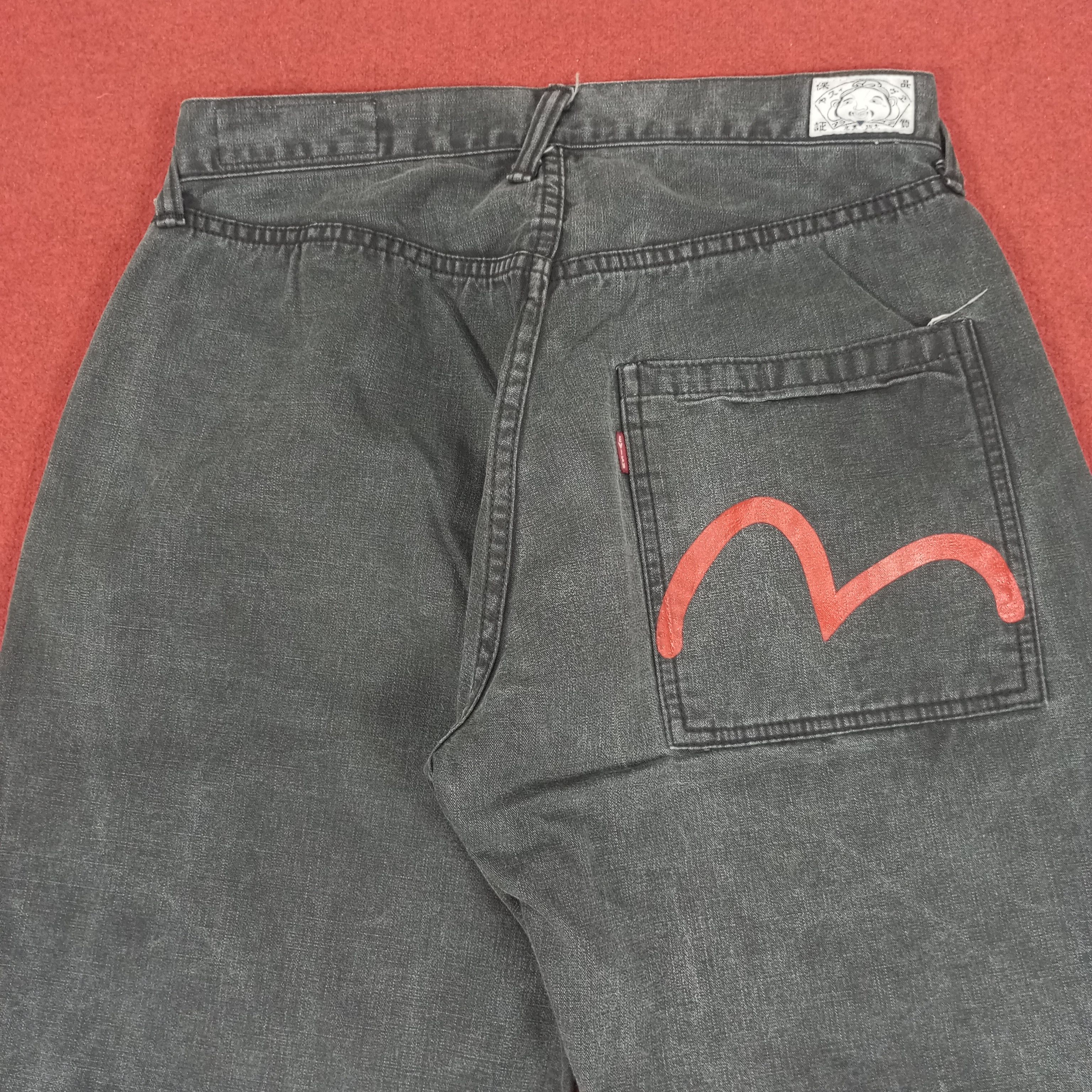 Evisu × Japanese Brand × Vintage Evisu Japanese Brand Fashion Style Custom Daicock Jeans Size US 30 / EU 46 - 5 Thumbnail