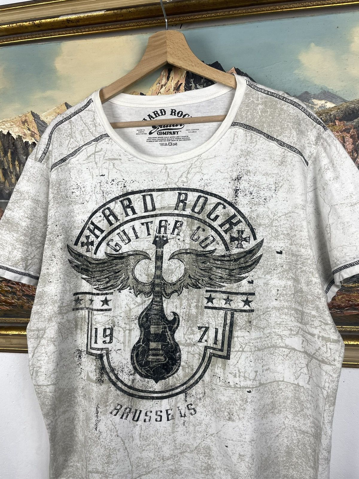 Affliction Hard Rock Vintage Y2k Tee Affliction Avant Garde Opium Swag Size US XL / EU 56 / 4 - 5 Thumbnail
