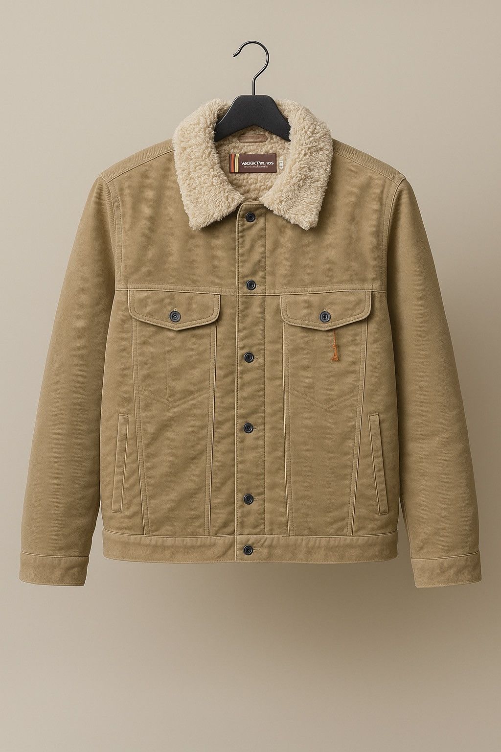 Vintage Town & Country Sunny Surf Edition Corduroy Sherpa Jacket Size US L / EU 52-54 / 3 - 1 Thumbnail
