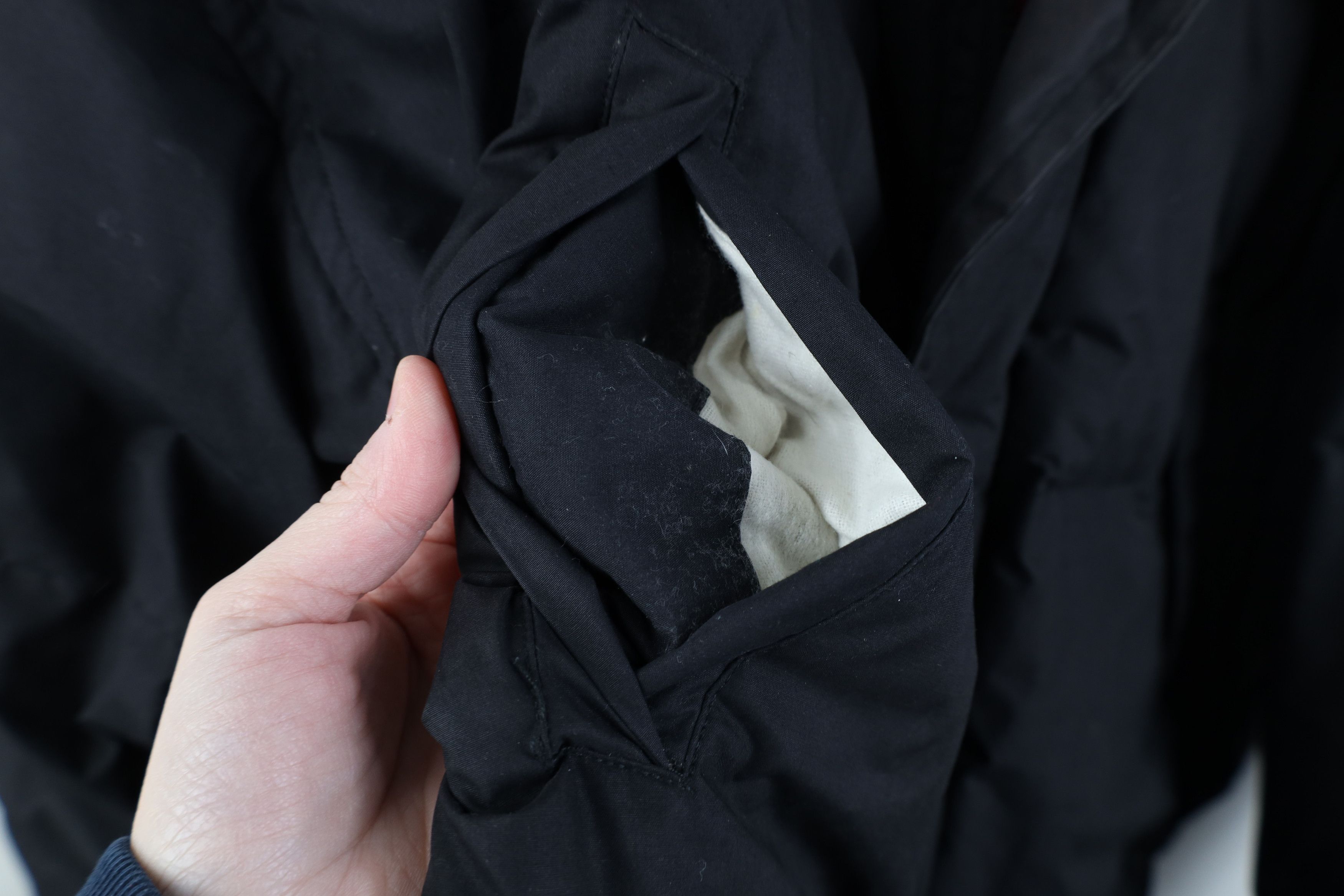 Vintage Vintage 90s Streetwear Duck Down Puffer Parka Jacket Black Size US XL / EU 56 / 4 - 8 Thumbnail