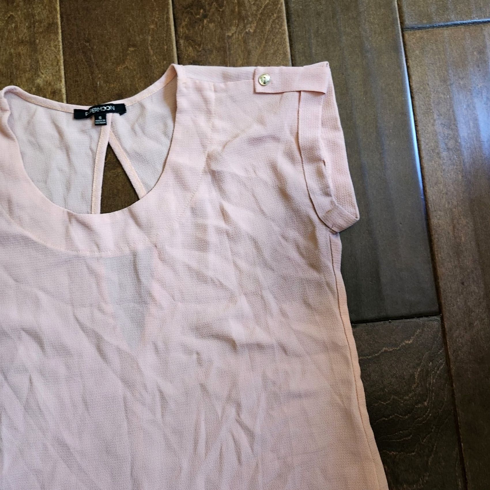 Vintage Papermoon Women's Pink Sleeveless Blouse - Size S Blouse Sleeveless Pink Papermoon Womens S Size S / US 4 / IT 40 - 4 Thumbnail