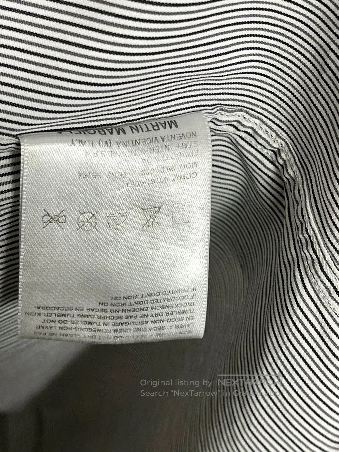Maison Margiela Maison Martin Margiela Striped Shirt IV Size. Size US L / EU 52-54 / 3 - 6 Thumbnail