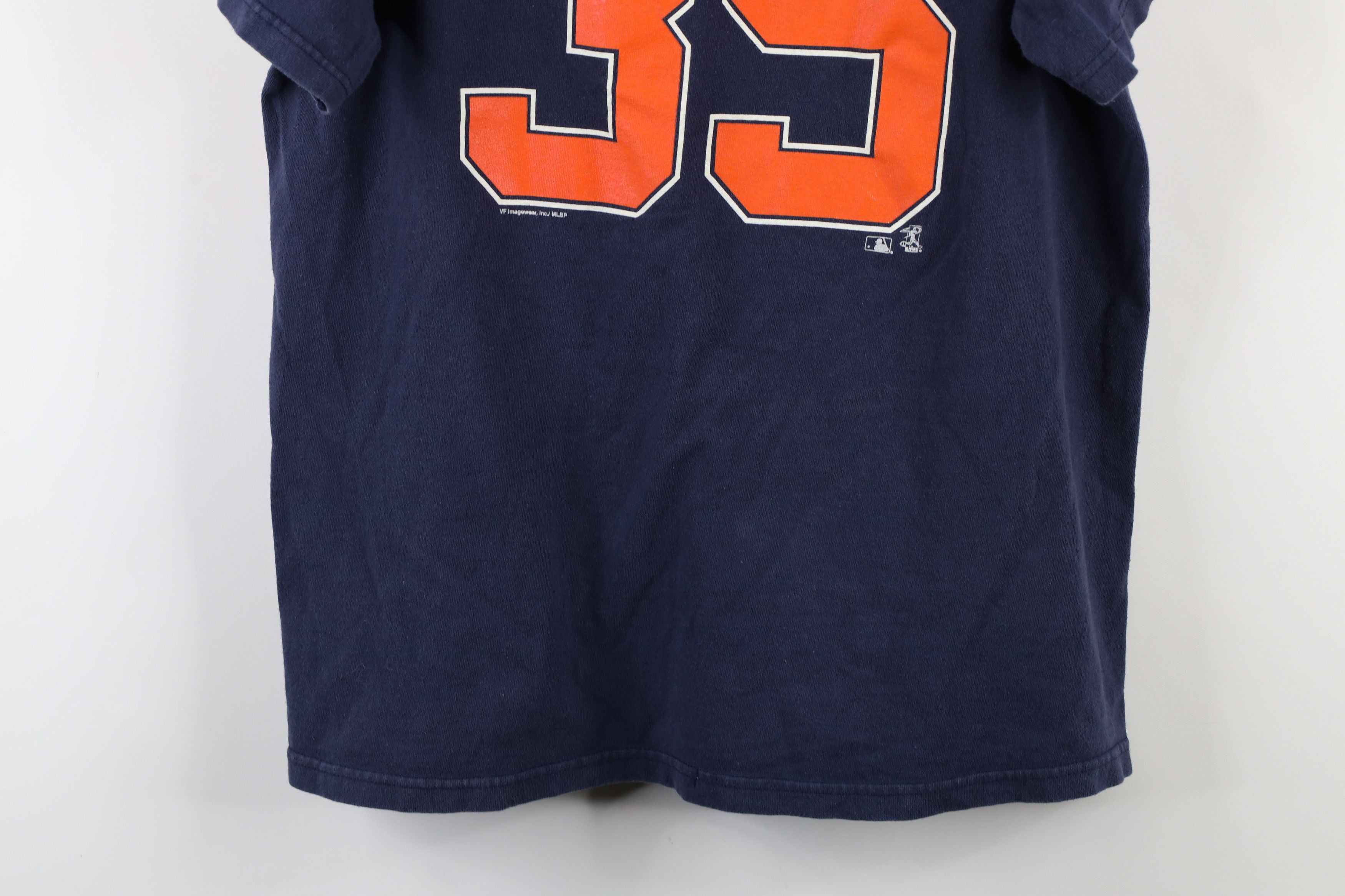Vintage Vintage Y2K Justin Verlander Detroit Tigers Baseball T-Shirt Size US L / EU 52-54 / 3 - 13 Thumbnail
