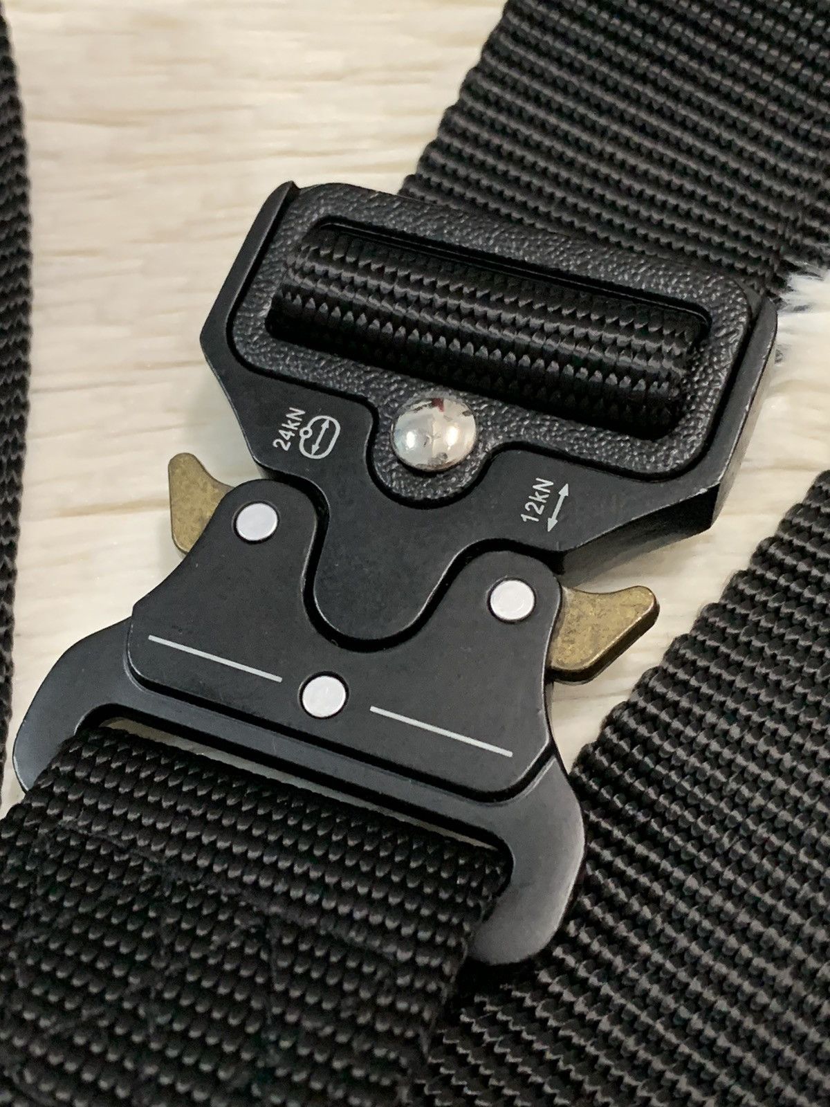 Japanese Brand Tectical Buckle Belt Size 44 - 2 Thumbnail