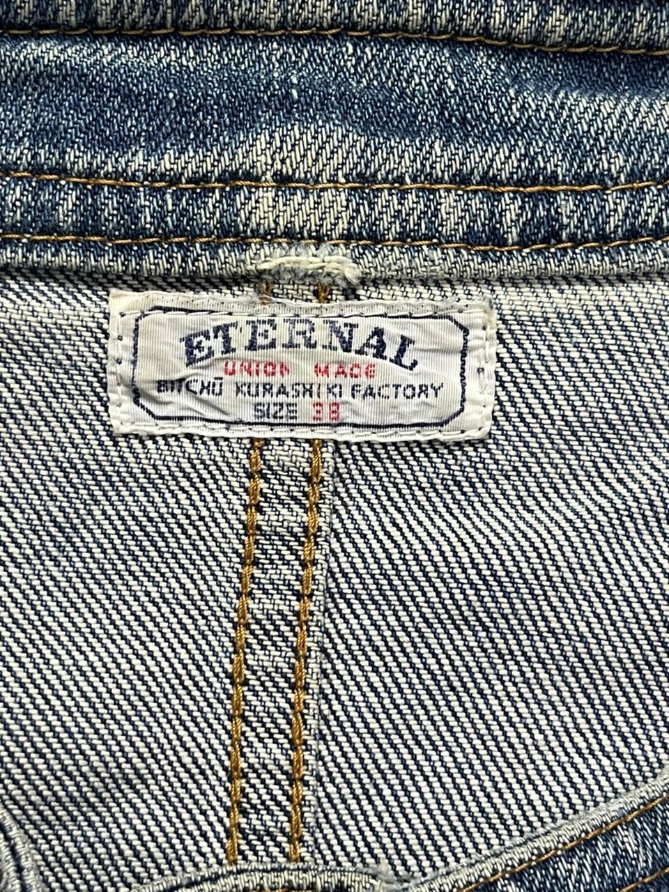 Eternal Vintage Eternal Biker Denim Jacket Size US M / EU 48-50 / 2 - 10 Thumbnail