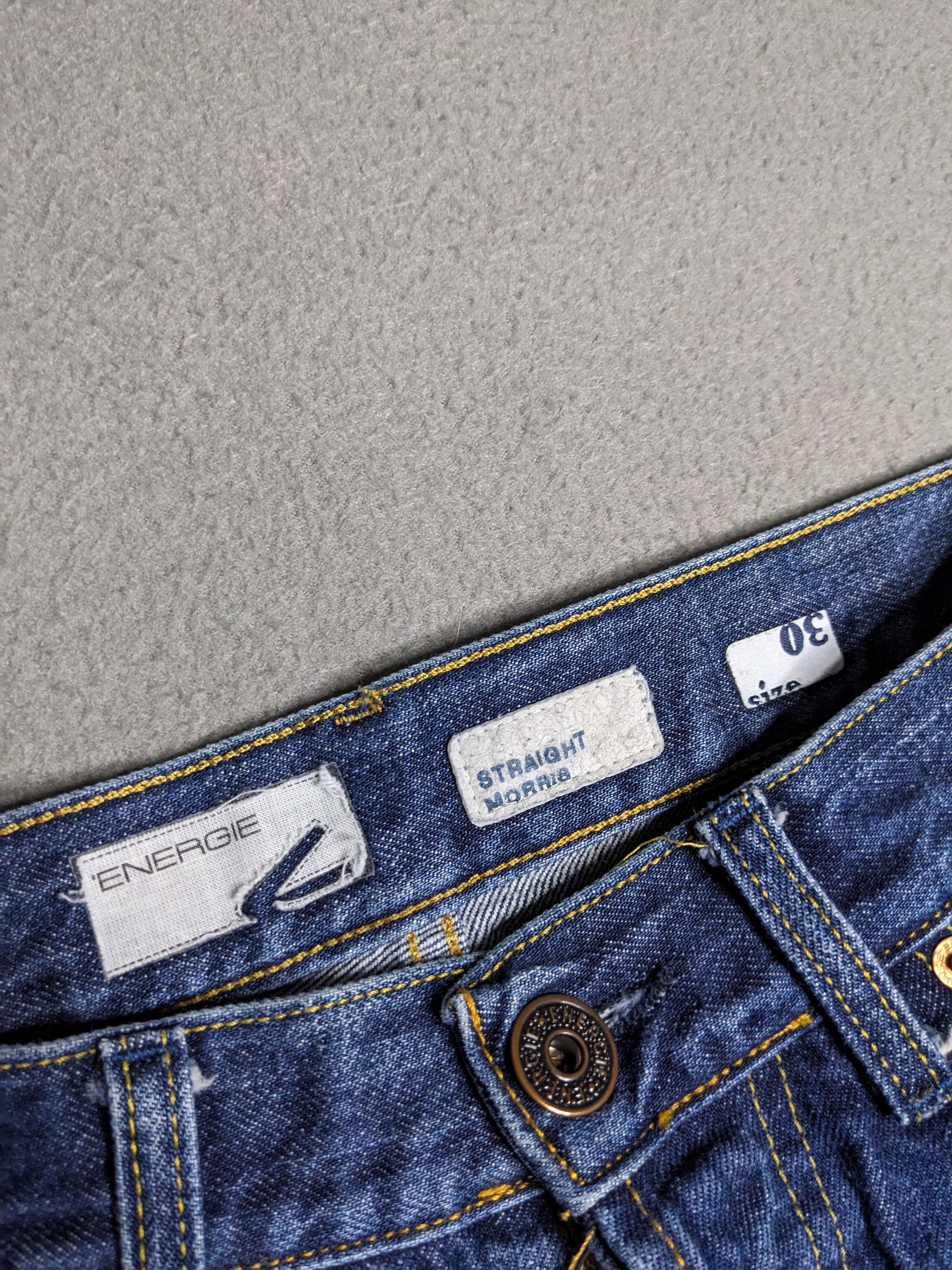 Energie VTG Energie Jeans Morris Straight 30x32 Y2K Button Fly Italy Size US 30 / EU 46 - 10 Thumbnail