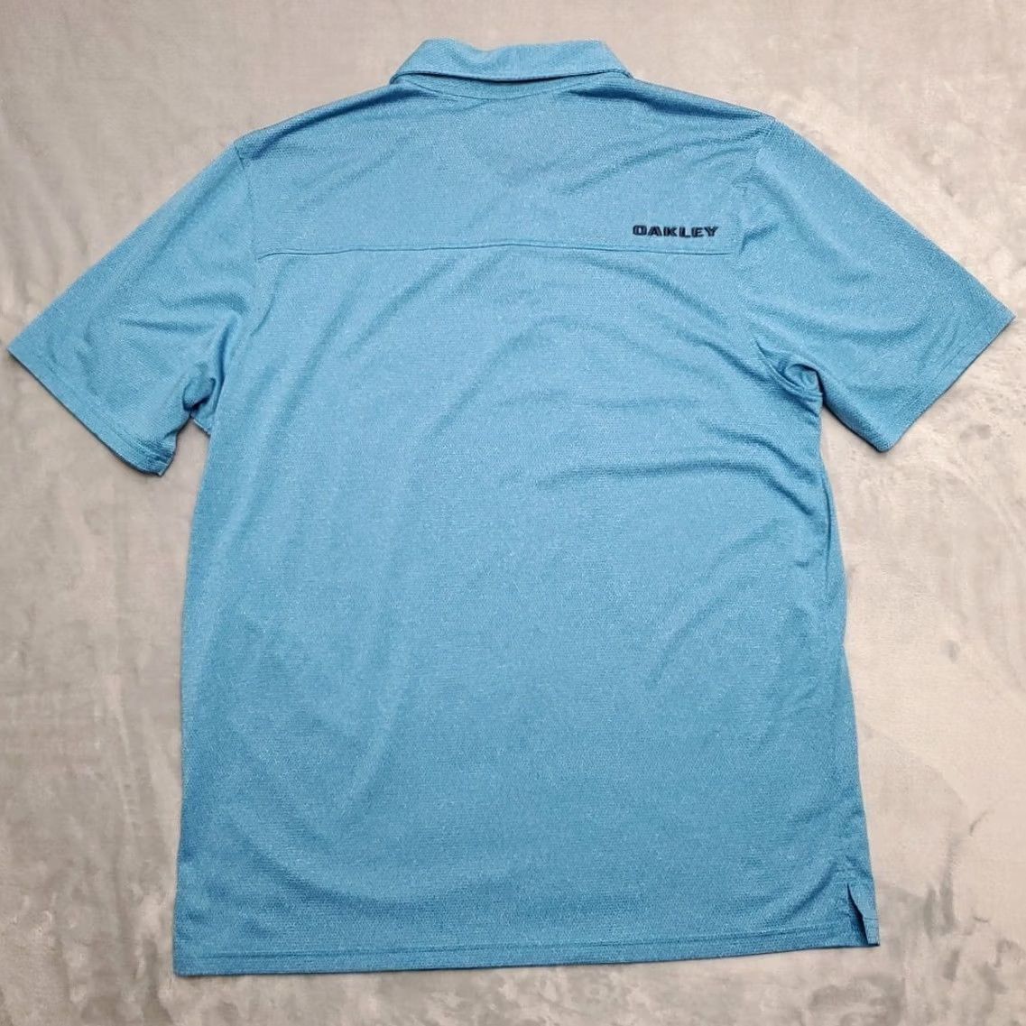 Oakley Oakley Shirt Men M blue Micro Dot Ohydrolix Polo Polyester Performance Golf Size US M / EU 48-50 / 2 - 5 Thumbnail