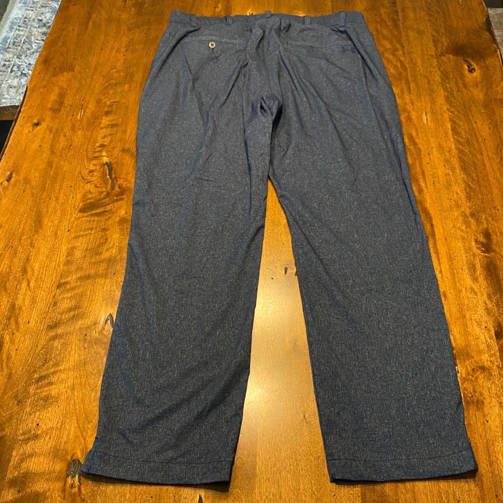 Under Armour Under Armour Pants Mens 38x30 Blue Golf Outdoors Belt Loops 5-Pocket Chino Regular Straight Vintage No Size US M / EU 48-50 / 2 - 7 Thumbnail