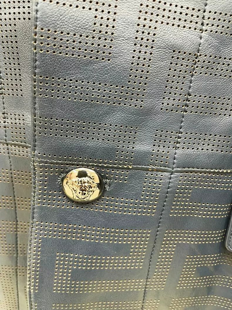 Versace Versace Main line leather coat Size US S / EU 44-46 / 1 - 6 Thumbnail