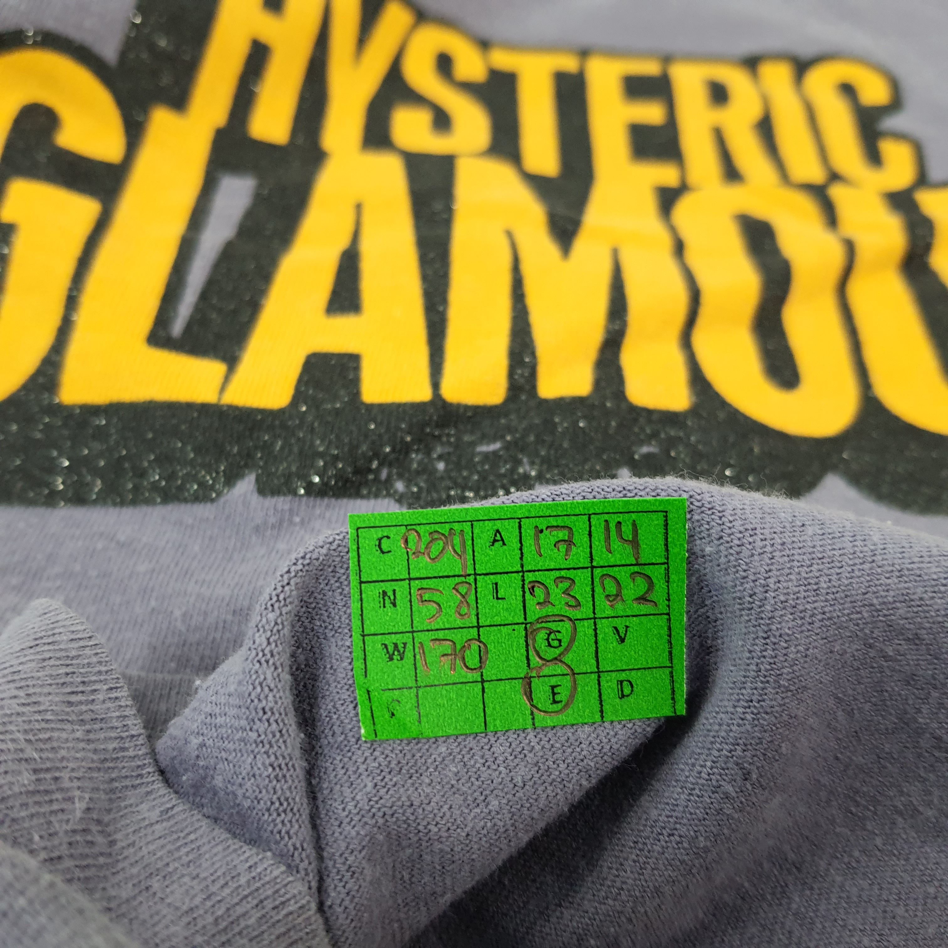 Hysteric Glamour × Japanese Brand × Vintage Vintage Hysteric Glamour Japan Brand Long Sleeve Tshirt Size S / US 4 / IT 40 - 8 Thumbnail