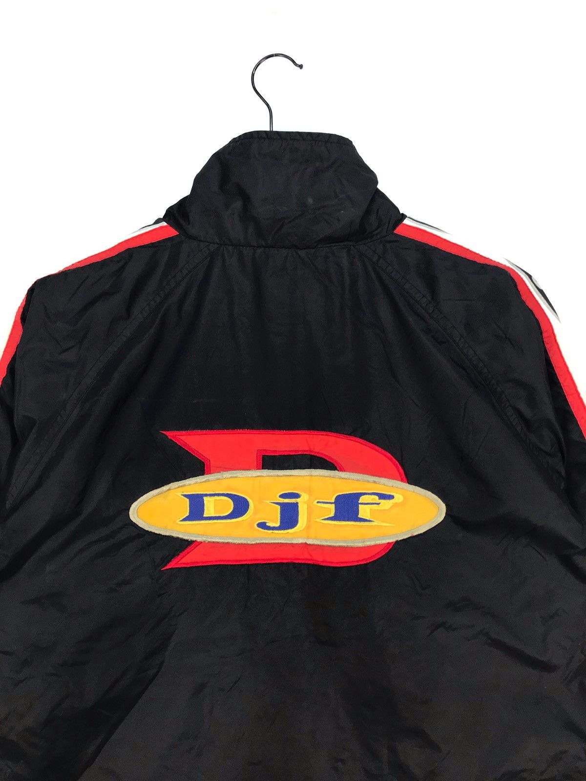 Designer × Japanese Brand × Vintage 💥RARE💥DJ FREE EMBROIDERY LOGO HOODIE JACKET Size US M / EU 48-50 / 2 - 2 Thumbnail