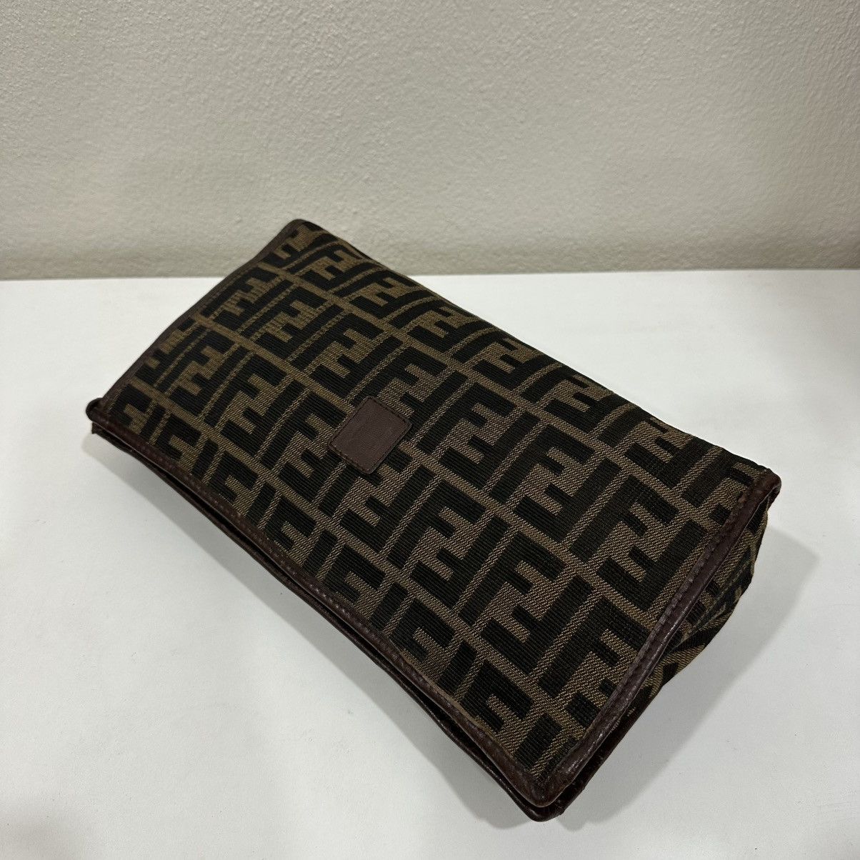 Fendi ‼️YES‼️ VINTAGE FENDI ZUCCA CLUTCH BAG Size ONE SIZE - 4 Thumbnail