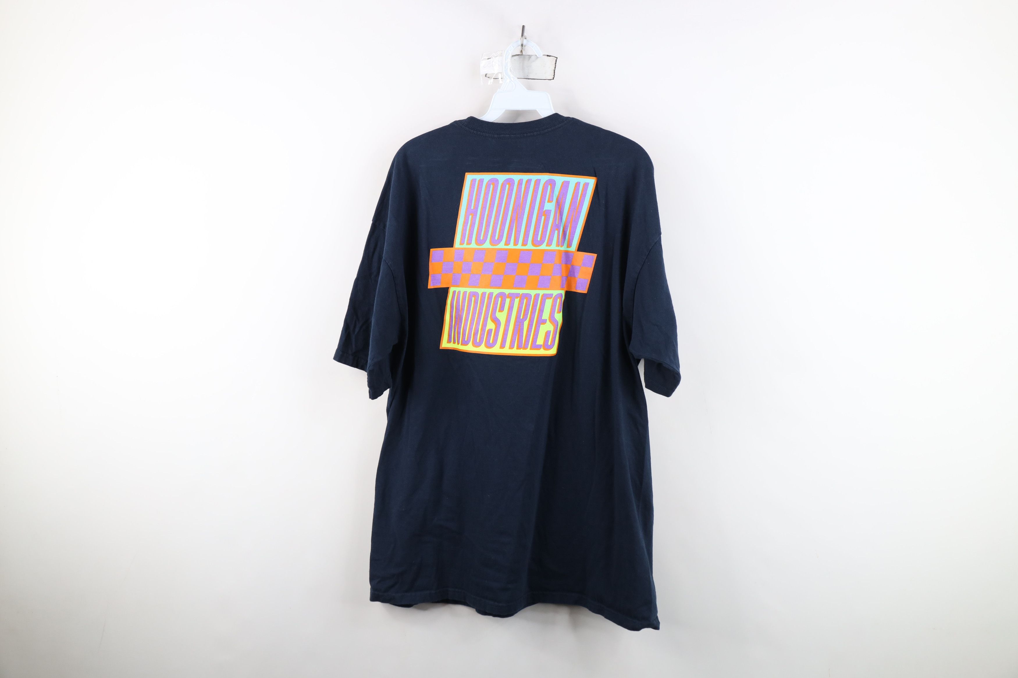 Vintage Hoonigan Industries Spell Ken Block Rally Car Racing T-Shirt Size US XL / EU 56 / 4 - 12 Thumbnail