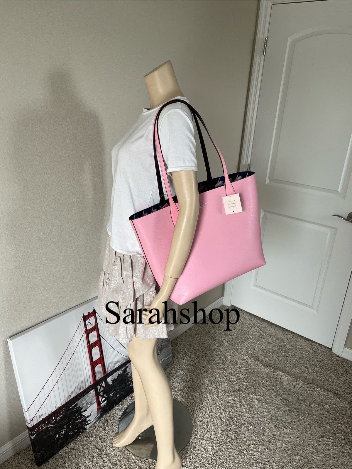 Kate Spade Kate Spade Arch Love Bird Large Reversible Tote Size ONE SIZE - 10 Thumbnail