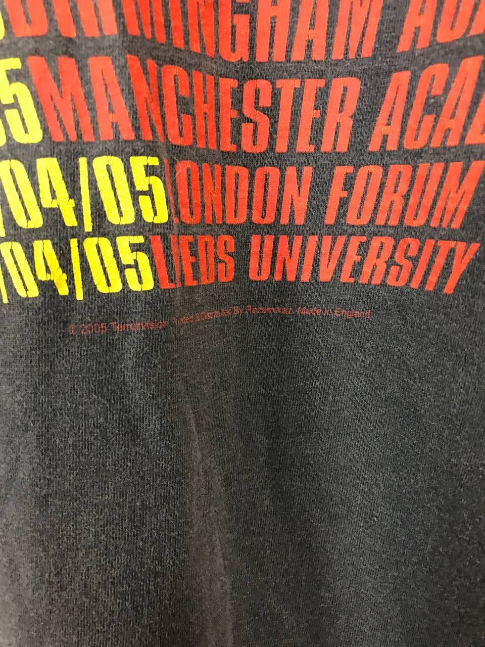 Band Tees Terrorvision 2005 vintage rock band tour tee Size US S / EU 44-46 / 1 - 7 Thumbnail