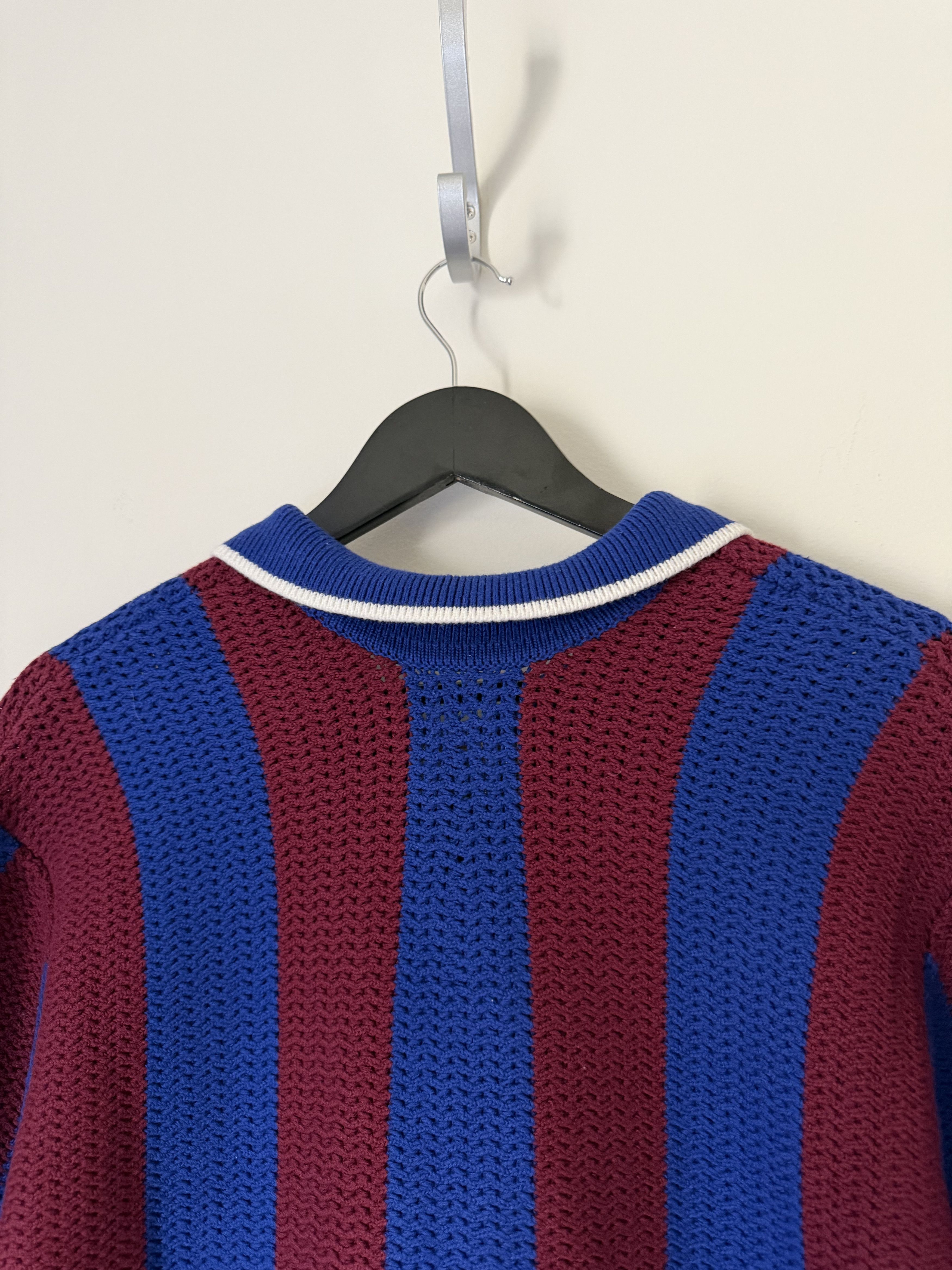 Aime Leon Dore Aime Leon Dore Knit Soccer Jersey in Merlot Red Size US M / EU 48-50 / 2 - 6 Thumbnail