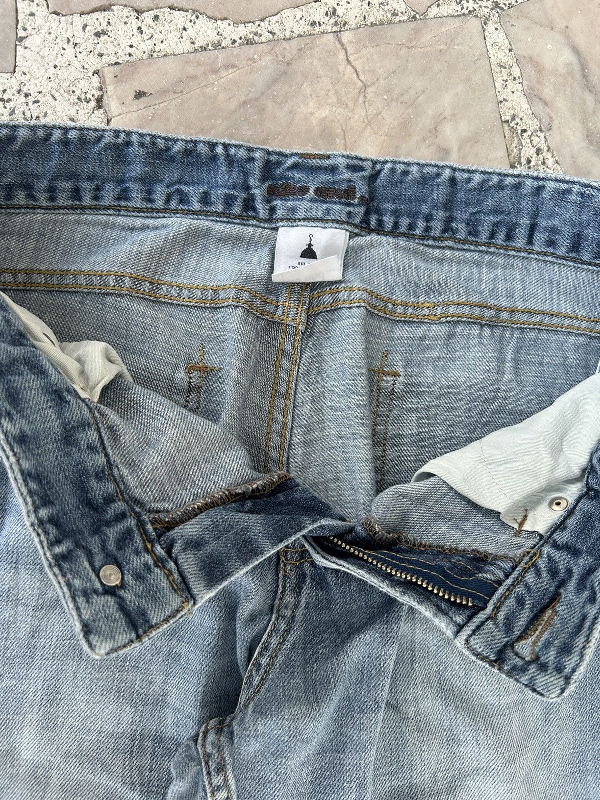 Issey Miyake Niko and .. Vintage Ripped Jeans Size US 29 - 6 Thumbnail