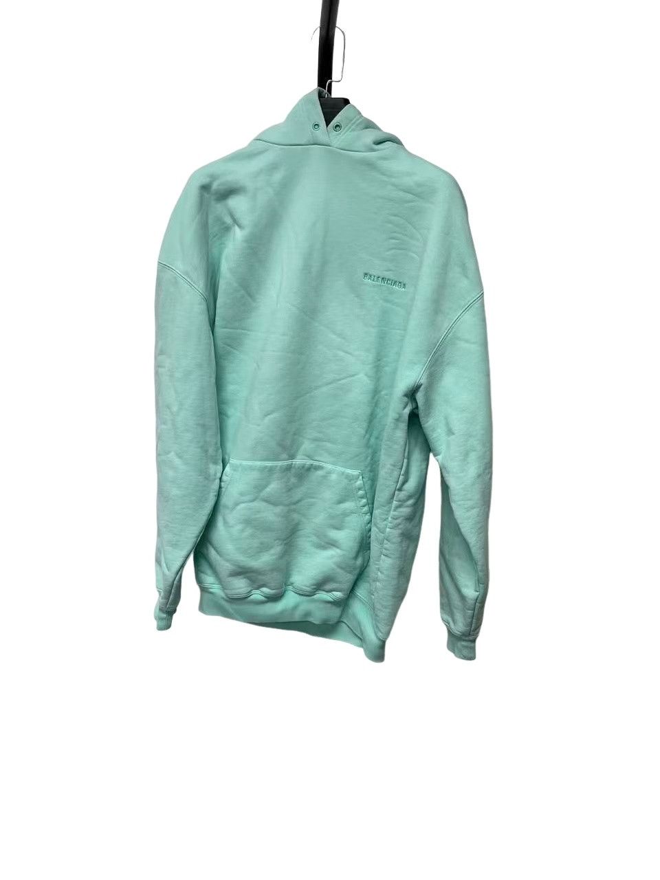 Balenciaga Balenciaga Embroidered Logo Hoodie XS Size XS / US 0-2 / IT 36-38 - 1 Thumbnail