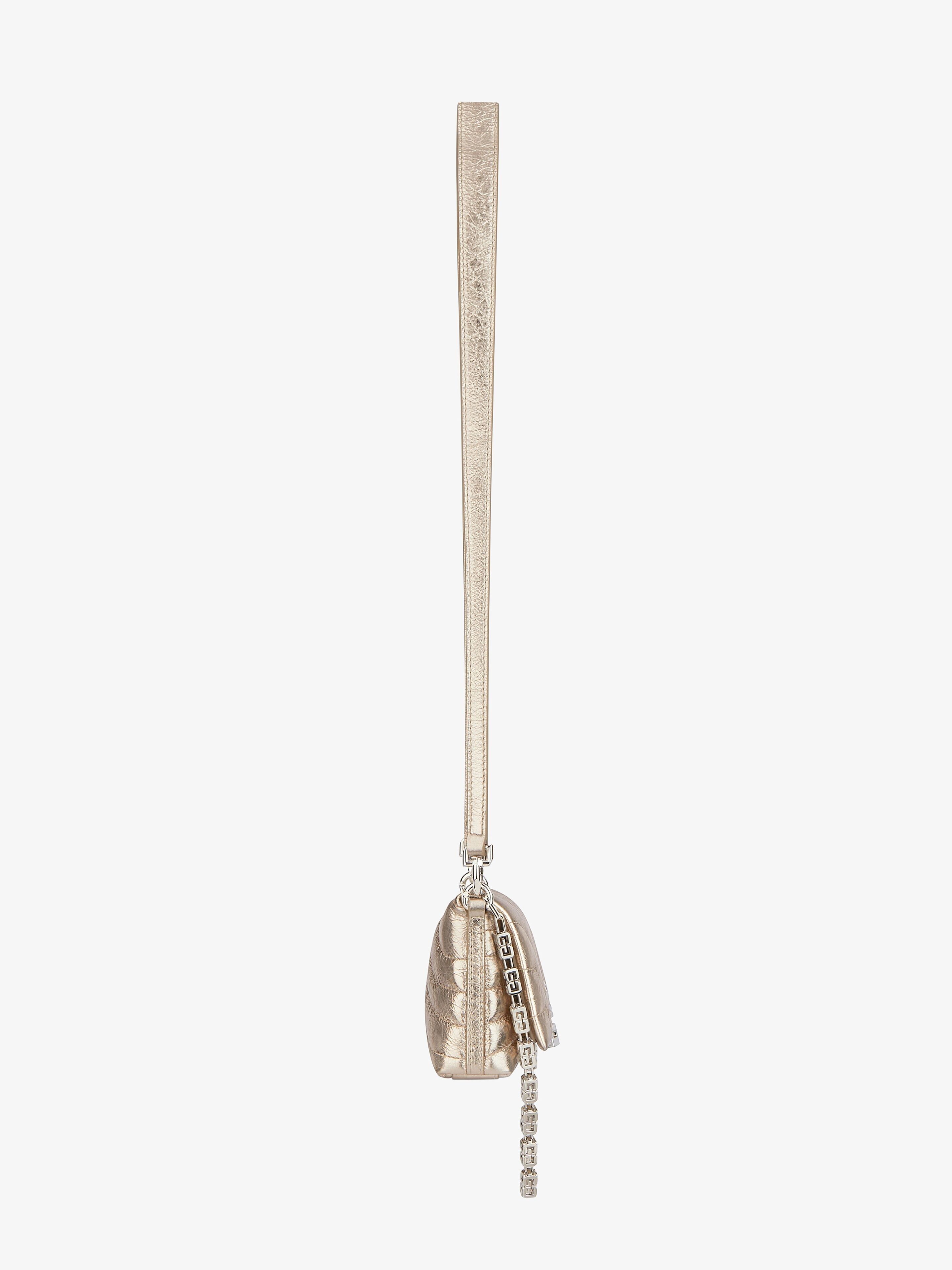 Givenchy o1srvl11e0825 Size: OS / Micro 4G Soft Bag in Beige Size ONE SIZE - 3 Thumbnail