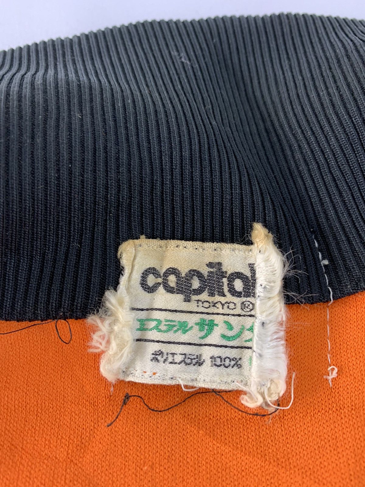 Japanese Brand 90s Japanese Brand Capital Tokyo Track Jacket Striped Sleeve Size US S / EU 44-46 / 1 - 7 Thumbnail