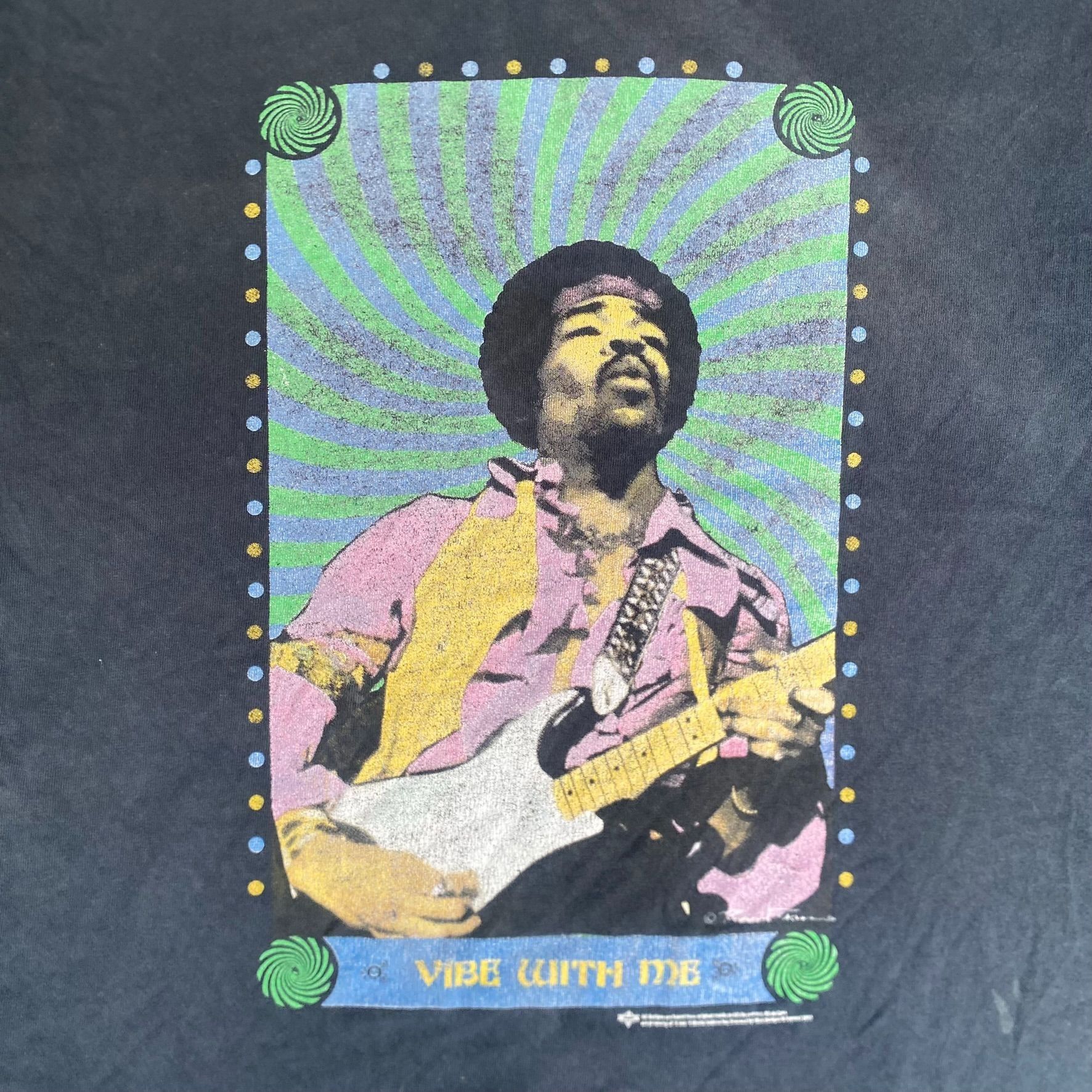 Band Tees Vintage Y2K Jimi Hendrix Shirt Faded Hippie Rock Band Tee Size US L / EU 52-54 / 3 - 3 Thumbnail