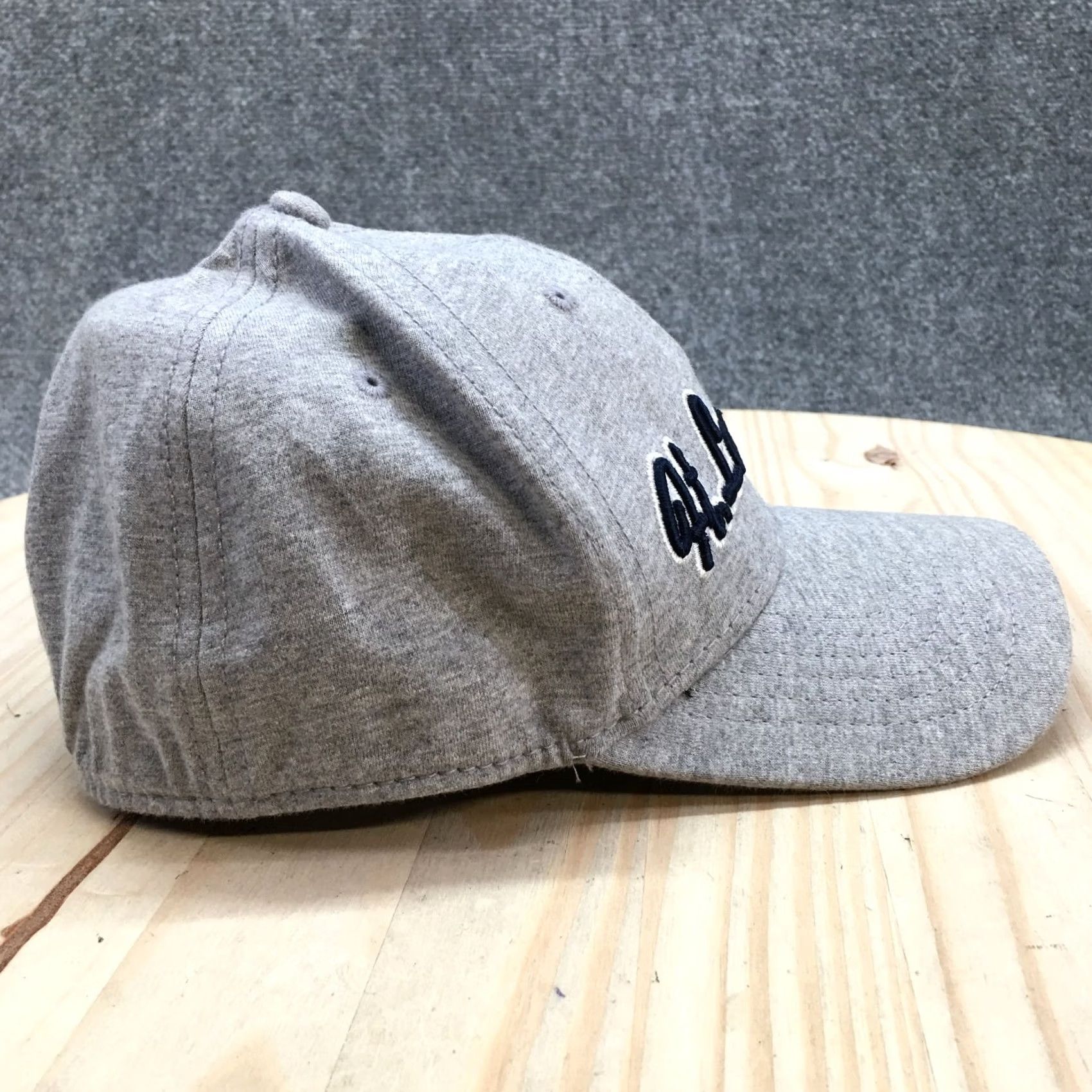 Vintage Mens Gray One Size E-Flex Curved Brim Baseball Cap Hat Fort Lauderdale Size ONE SIZE - 5 Thumbnail