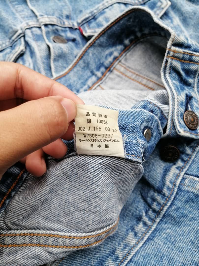 Levi's × Levi's Vintage Clothing × Vintage Levi's Strauss W7505-02 Denim Jacket Size US M / EU 48-50 / 2 - 9 Thumbnail