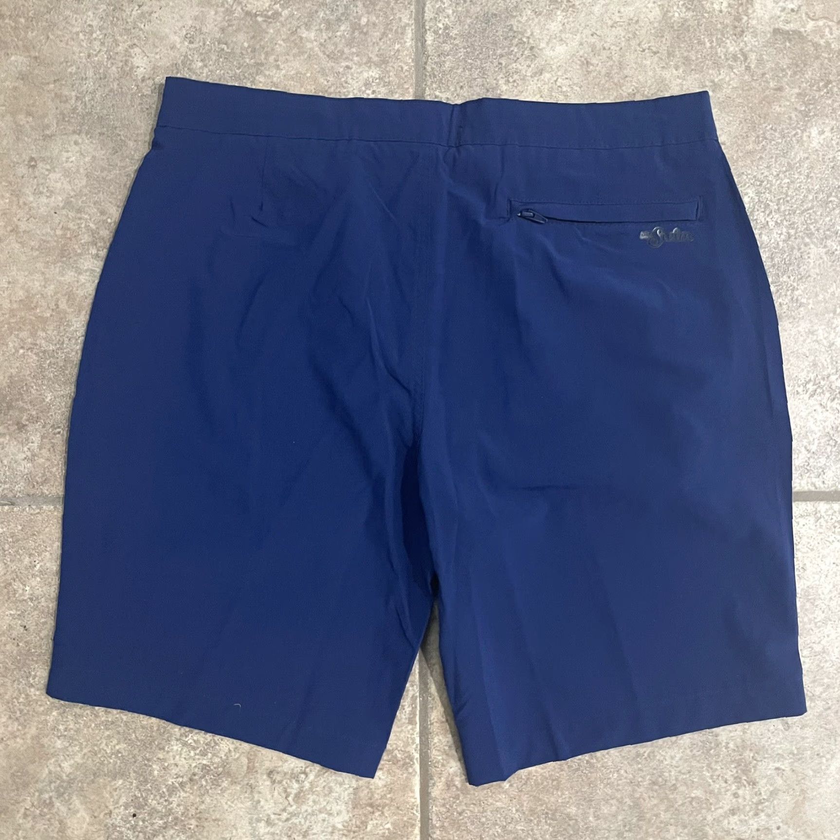 Vintage Mr.Swim Board Shorts Men Dark Blue 34 Regular Bottom Mens Size 34 Blue Board Shorts Size US 34 / EU 50 - 5 Thumbnail