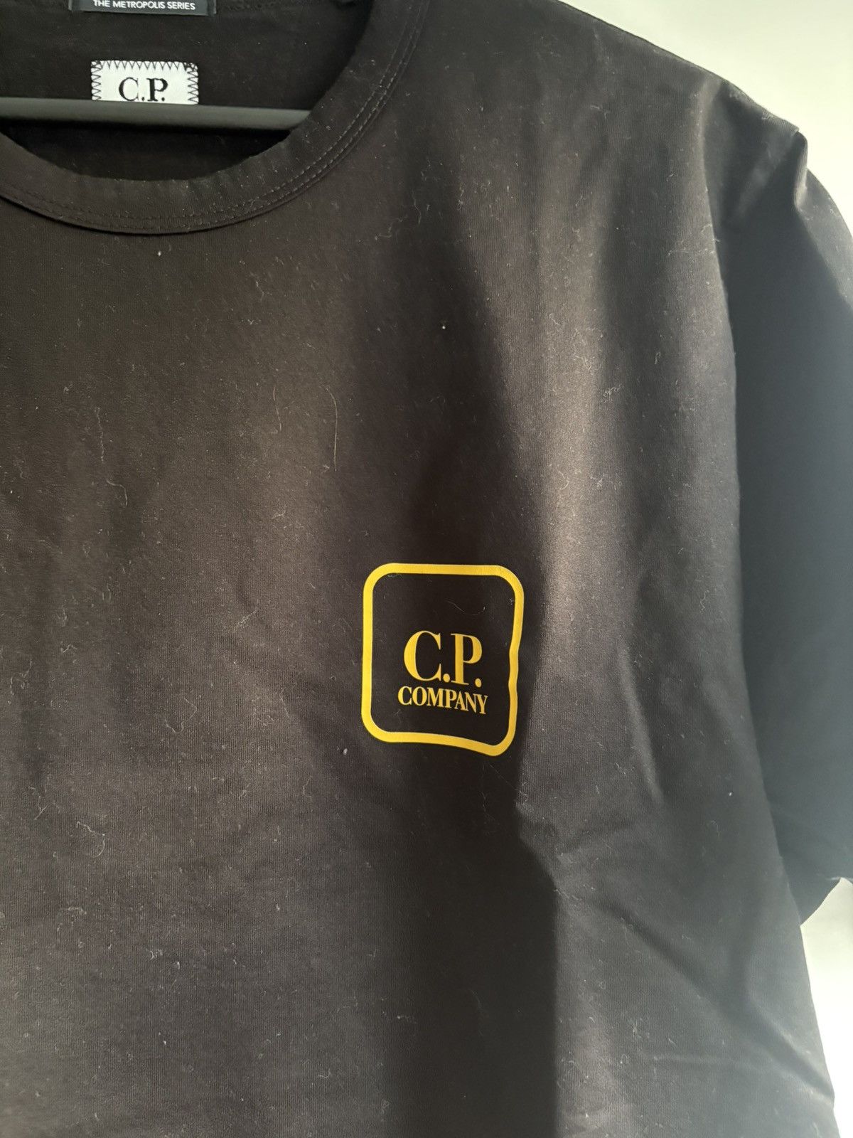 C.P. Company CP Company metropolis series black T-shirt Size US M / EU 48-50 / 2 - 2 Thumbnail