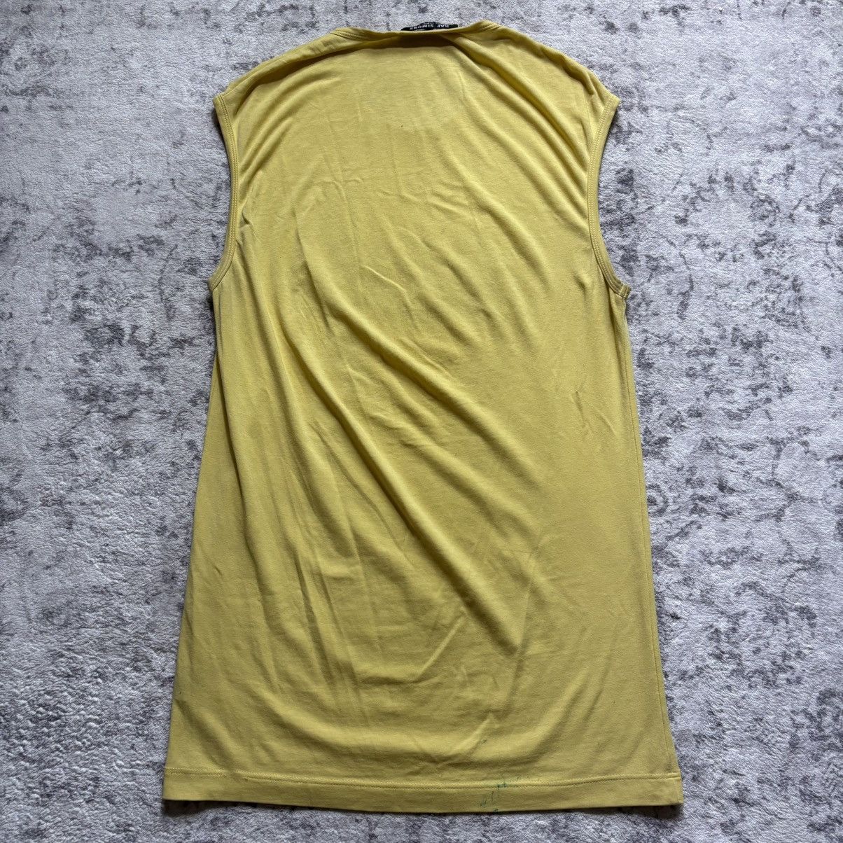 Raf Simons Raf Simons SS02 Kollaps Yellow Tank Top | Size 46 Size US S / EU 44-46 / 1 - 5 Thumbnail