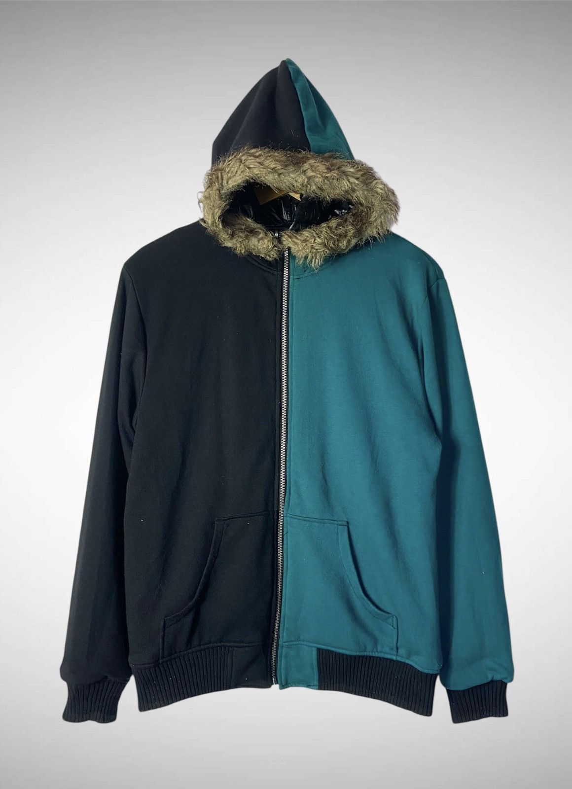 Le Grande Bleu (L.G.B.) Last Drop ❌❌ LGB Style - AMP Fur Hoodie Reversible Jacket Size US L / EU 52-54 / 3 - 3 Thumbnail
