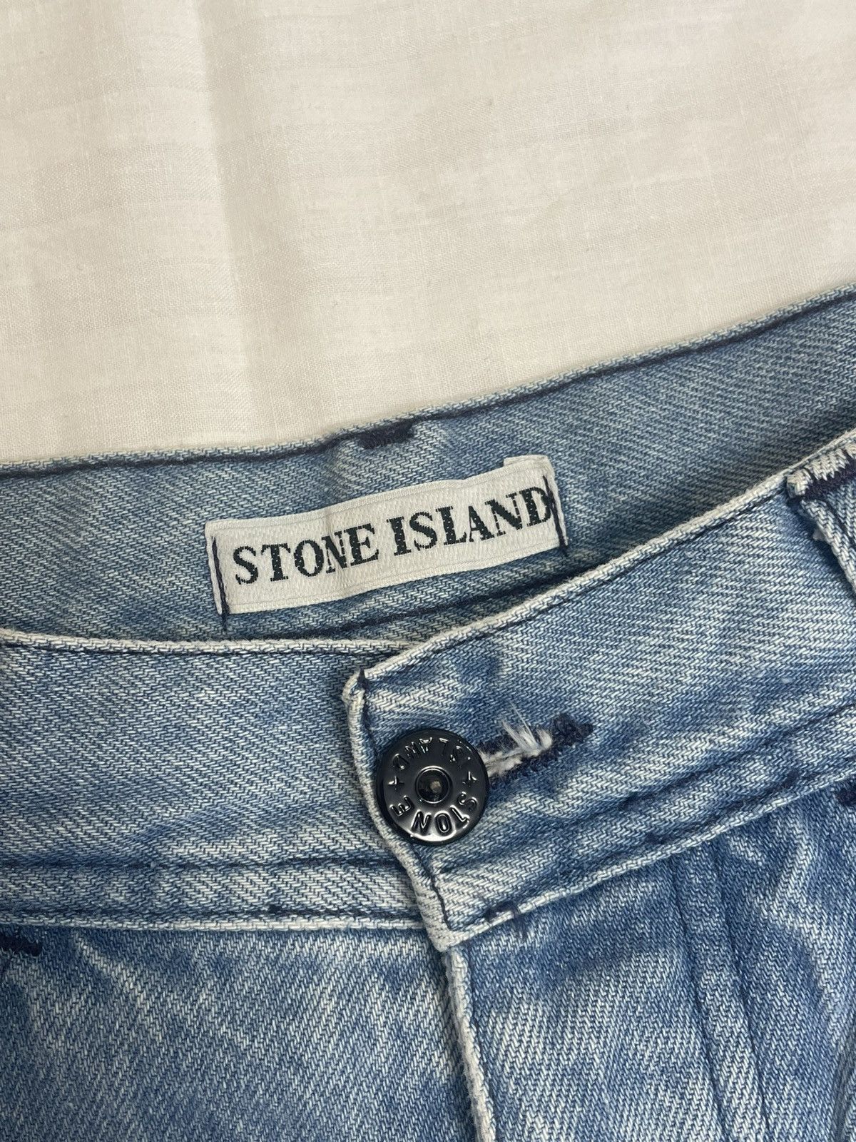 Stone Island Vintage Stone Island Women’s Jeans S/M 90s xCRYPTO GFTxRare Size US 42 / EU 58 - 4 Thumbnail